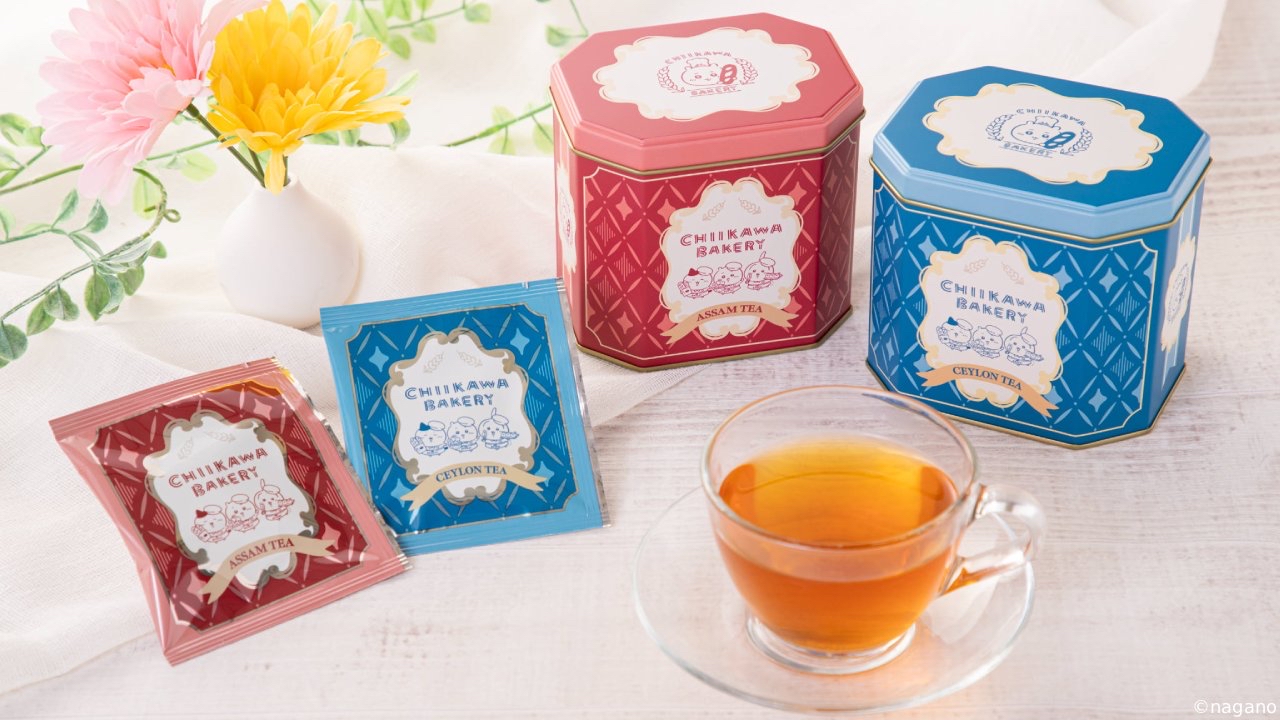 四月連線貨品 - 日本chiikawa bakery紅茶罐