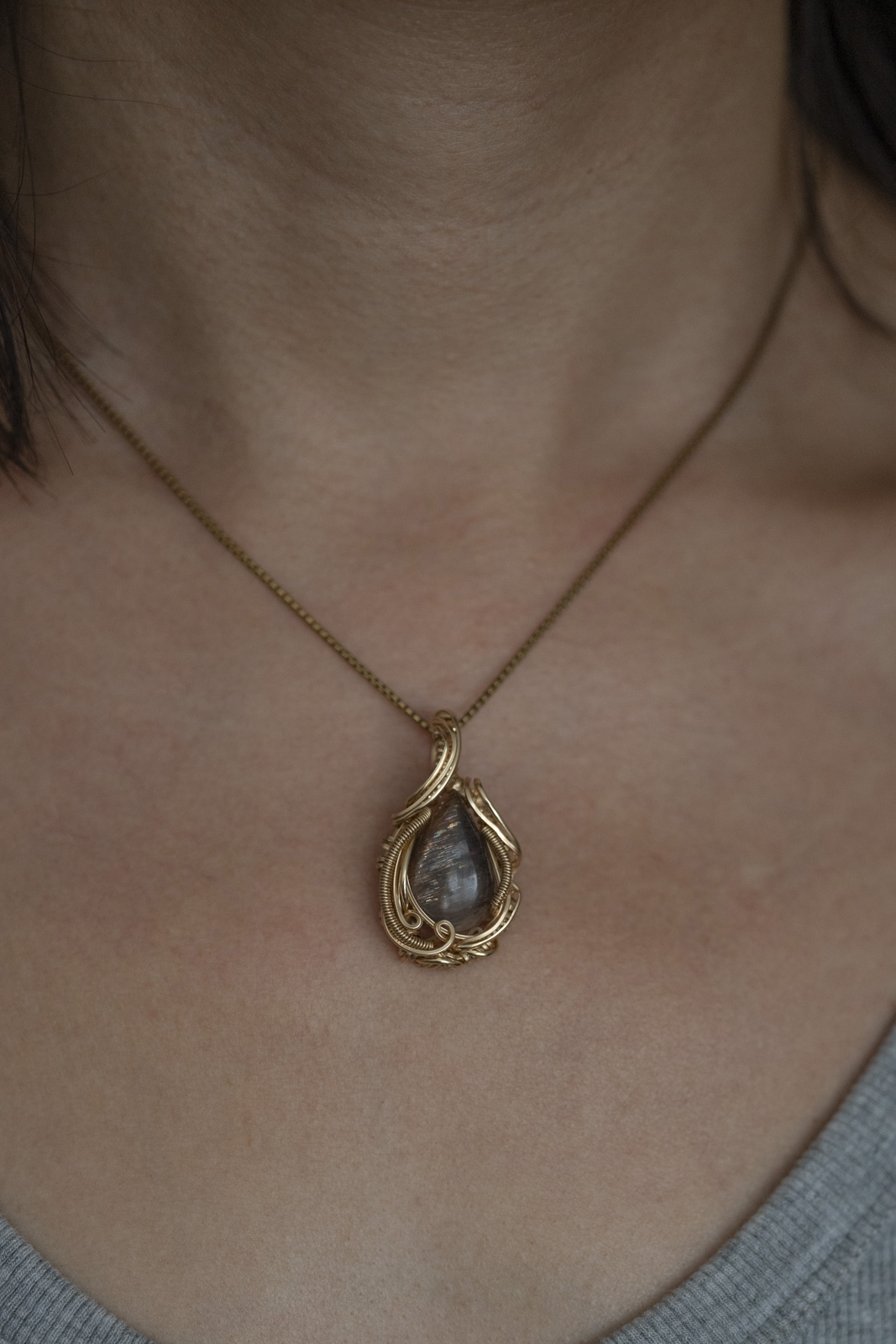 WAS 太陽石頸鏈 - Sunstone Necklace WAS