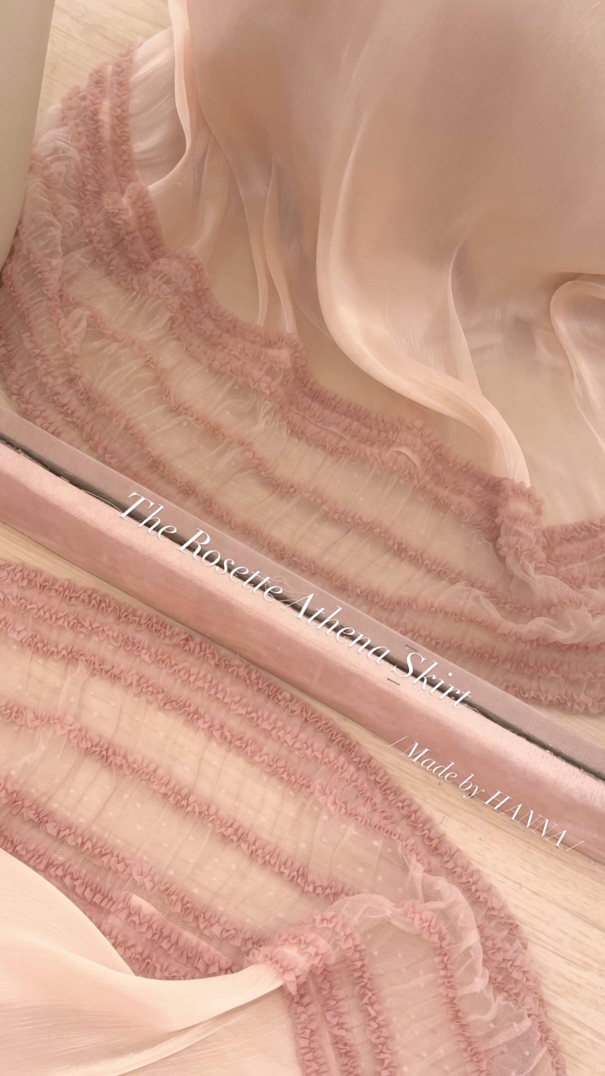 #HANNA-made# The Rosette Athena Skirt