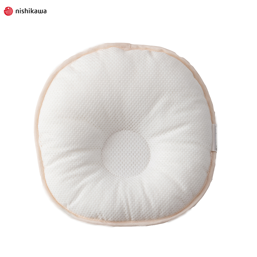 🇯🇵預訂 日本直送🇯🇵Miffy & Boris滿印圓形甜甜圈嬰兒枕頭0-3m