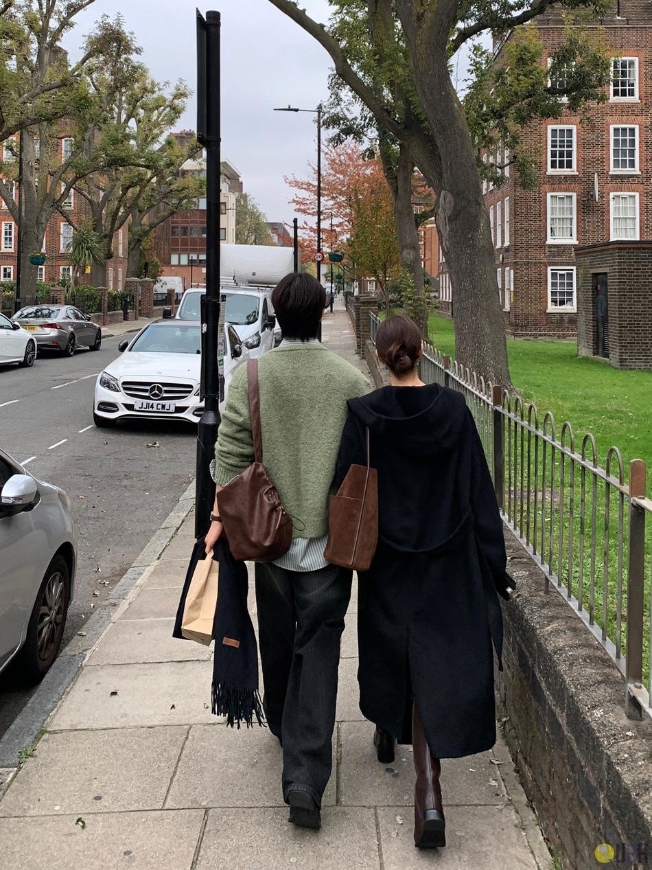 【100%保證韓國直送】現代簡約質感寬鬆條紋長袖恤衫 Modern Oversized Striped Shirt [2 color] RL114583