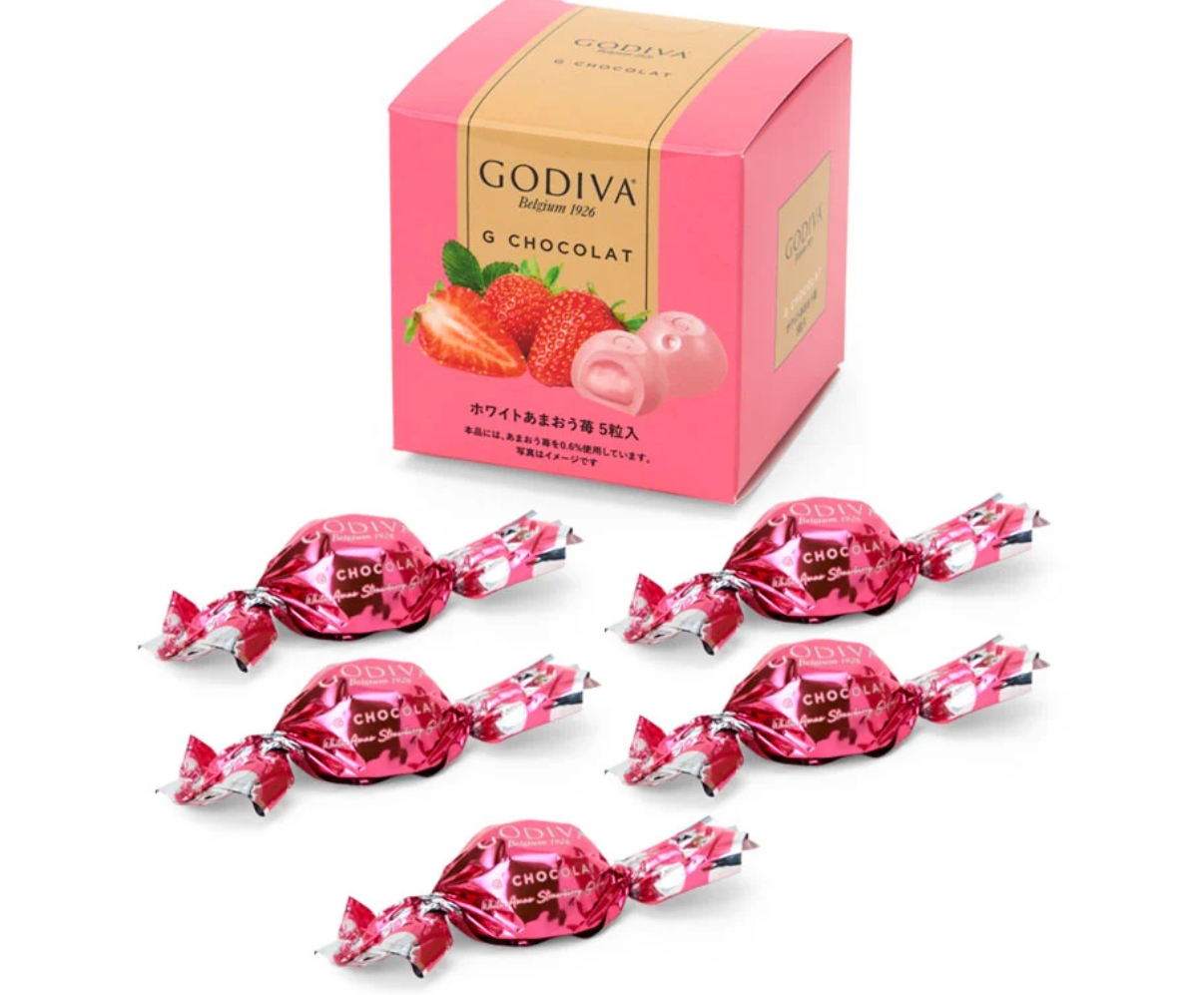 日本快閃 限時優惠，特價中  朱古力大師大師 Yannick Chevallot 監製的 Godiva G Chocolat 迷你巧克力，入口即化，