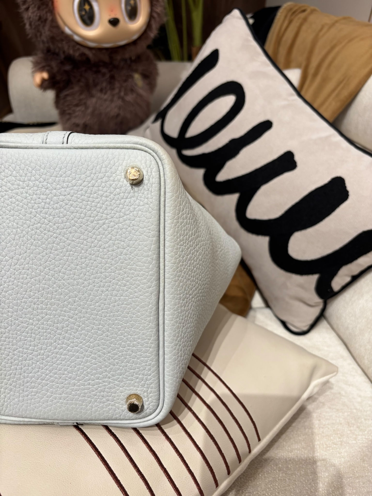 Hermes Picotin 18 Stamp B 聖杯藍金扣 100%Authentic, 95%New ✅Key Lock✅Dust bag
