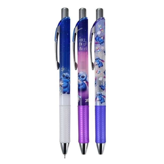 🌸 【預訂】Stitch & Scrump 0.5 Gel Ballpoint Pen Set - Disney Stitch Day Collection