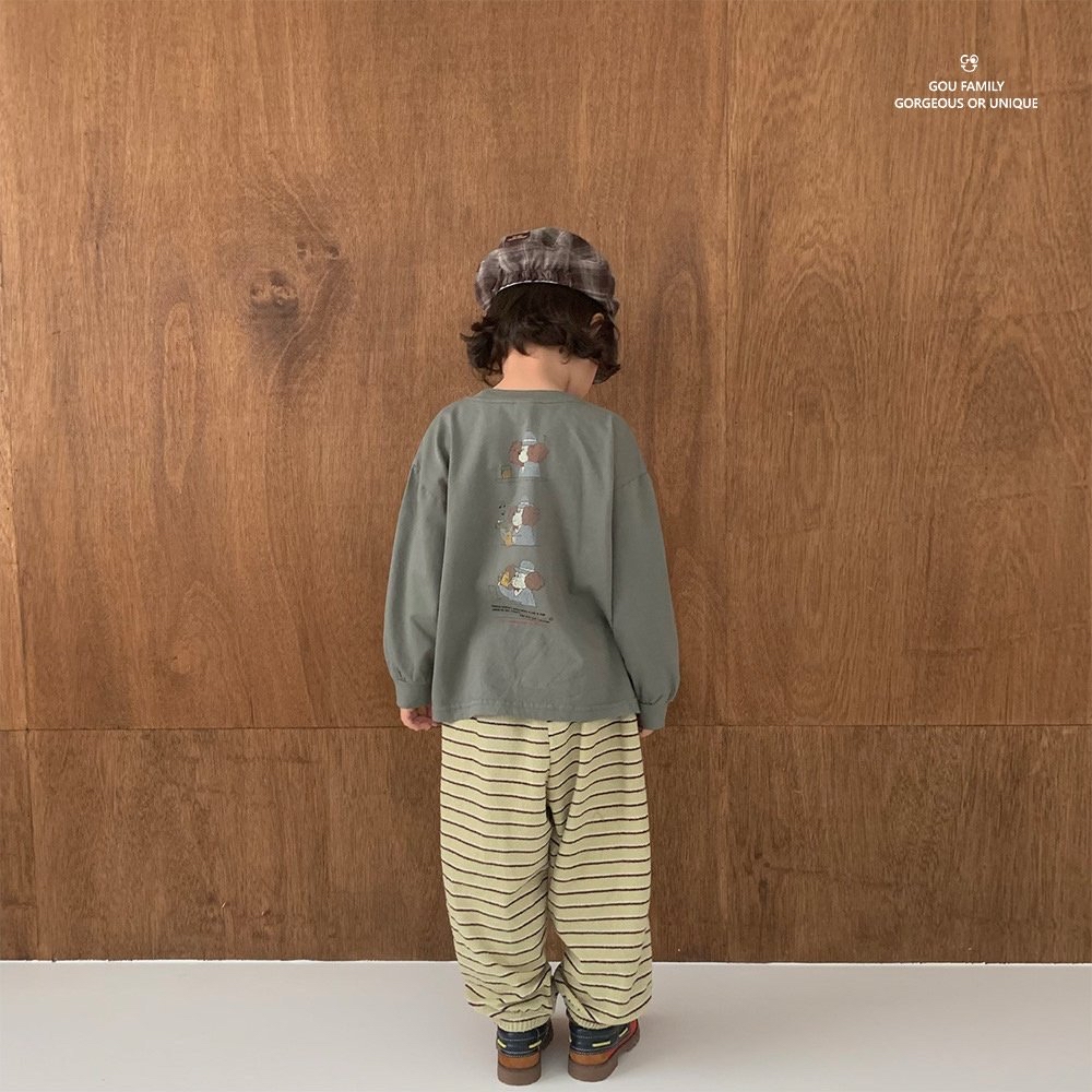 GOU | Tee( khaki M100-110)