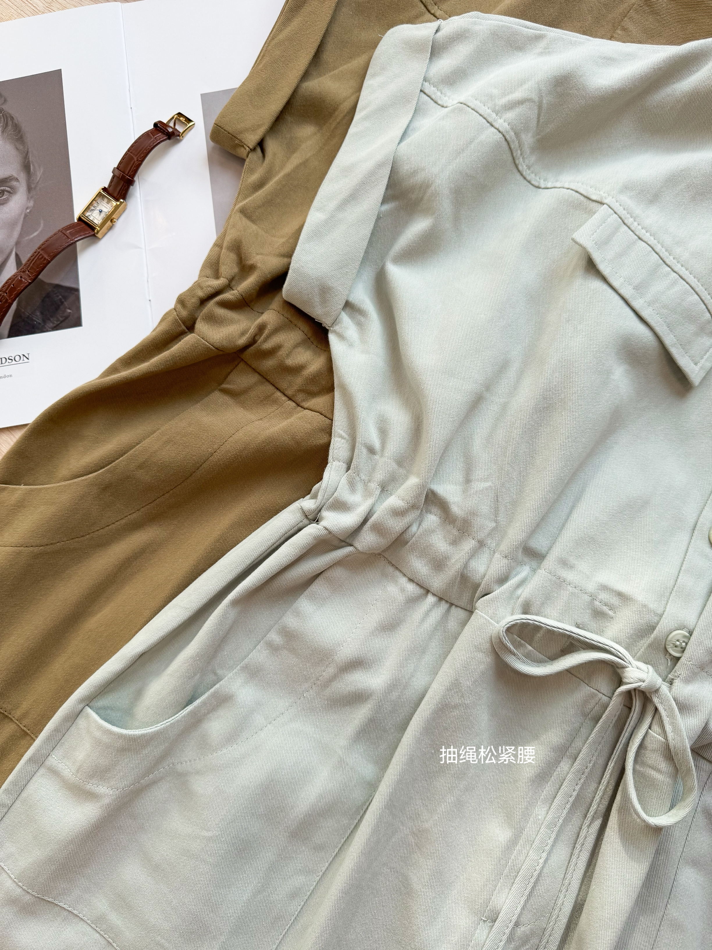 Emma Jumpsuit 懒人穿搭！小个子Polo领美式复古工装风连体裤 （ 4 Colours ）