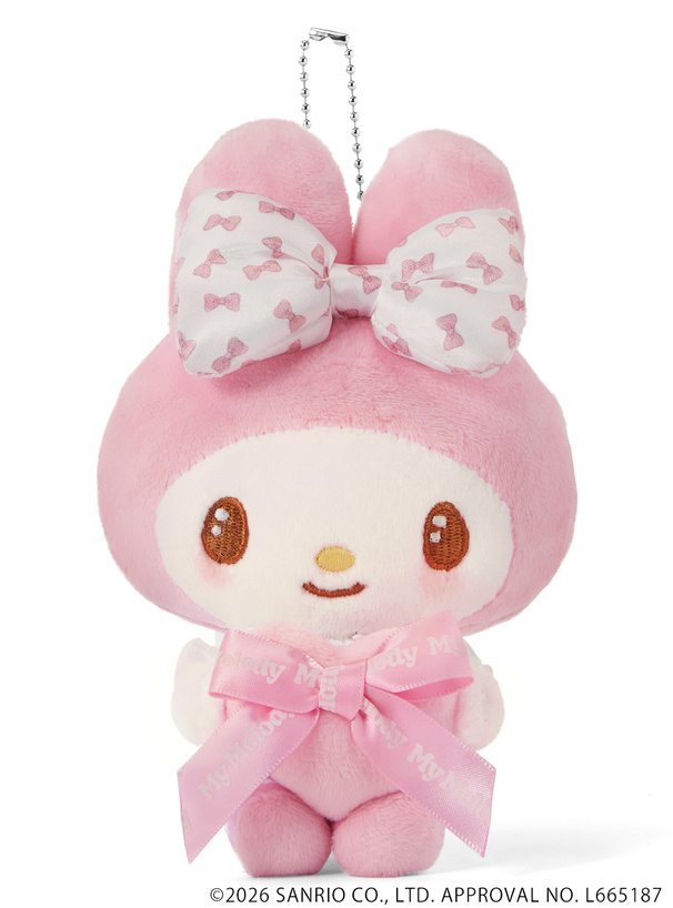 🎀【預訂】Pink My Melody Valentine's Day 公仔