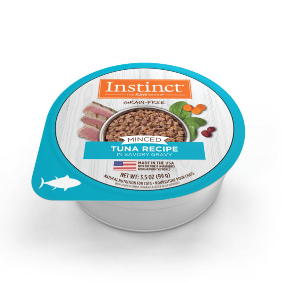 Instinct 本能 無穀物主糧 貓用 免治杯杯 吞拿魚味