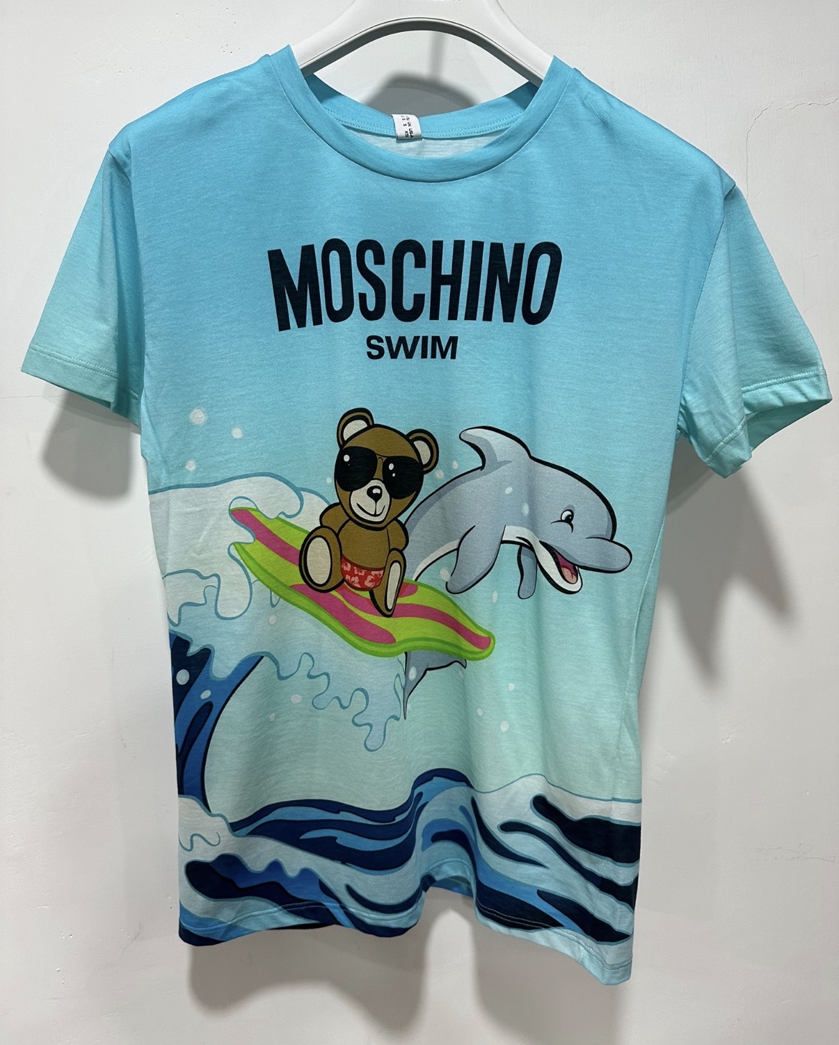 Moschino Swim 衝浪海豚Tee 面料通爽舒適