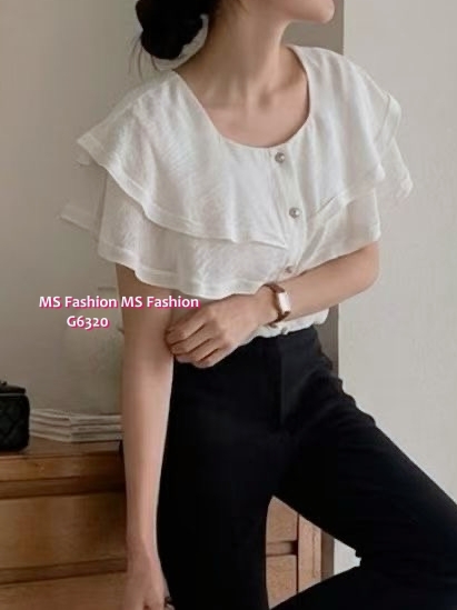 G6320 高質靚料ruffle top