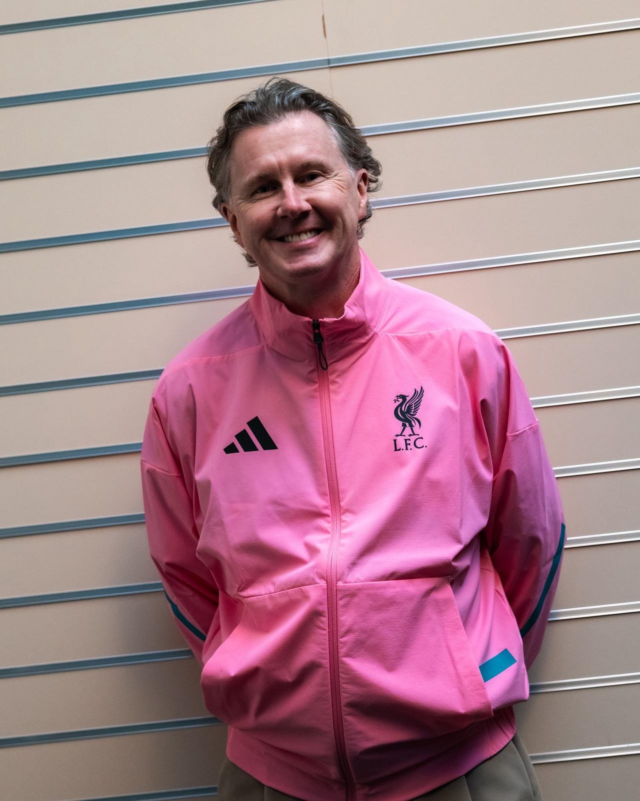 Adidas Liverpool 利物浦 2025-26 粉色 Z.N.E. Anthem Jacket KC7810