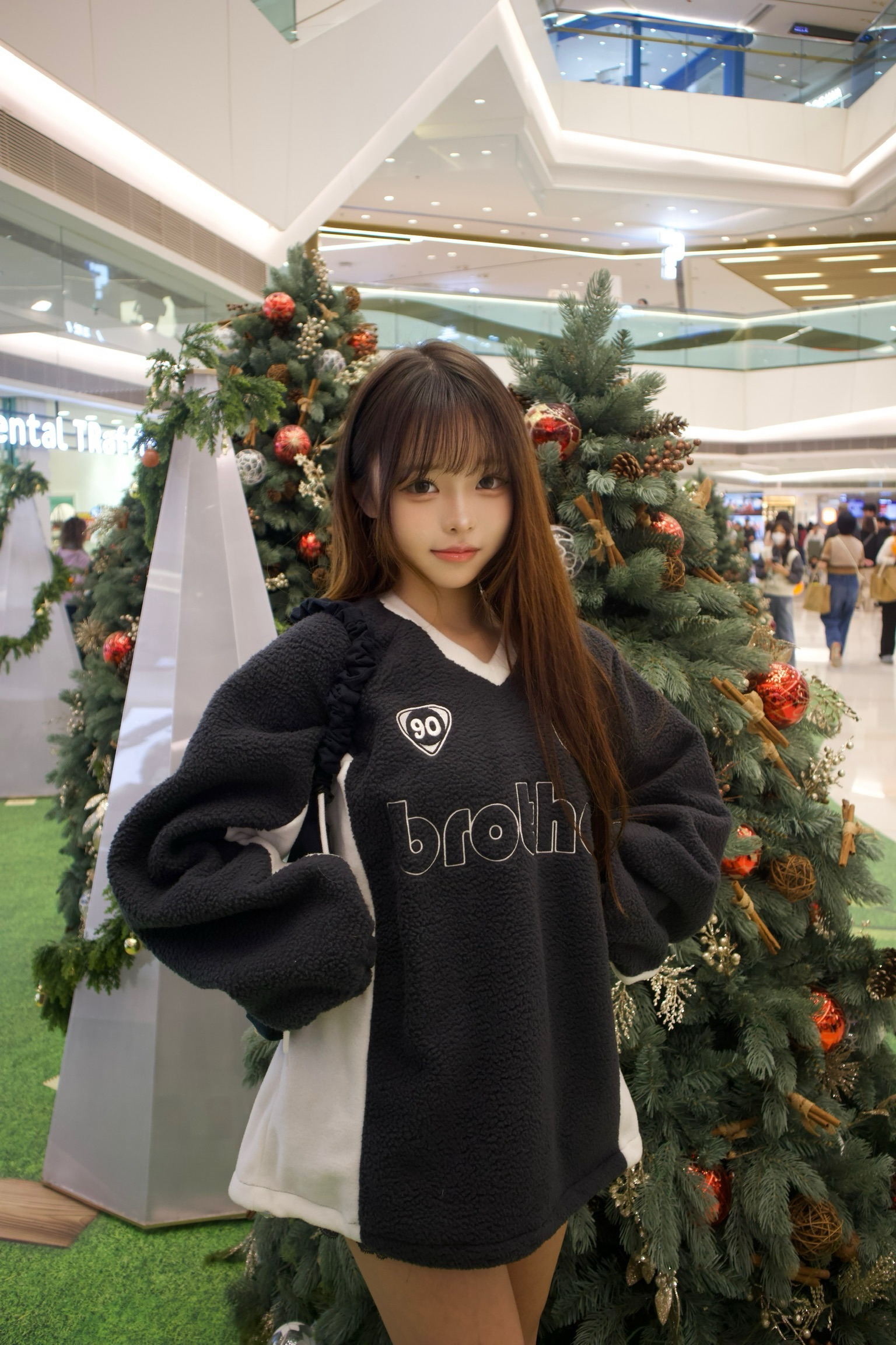 已售罄❌Iu同款 Brother Unisex毛毛Hoodie （七色）