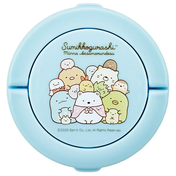 📢開團啦 約3月22日截單一次日本直送~新款角落生物抗菌可折疊手把保溫飯碗