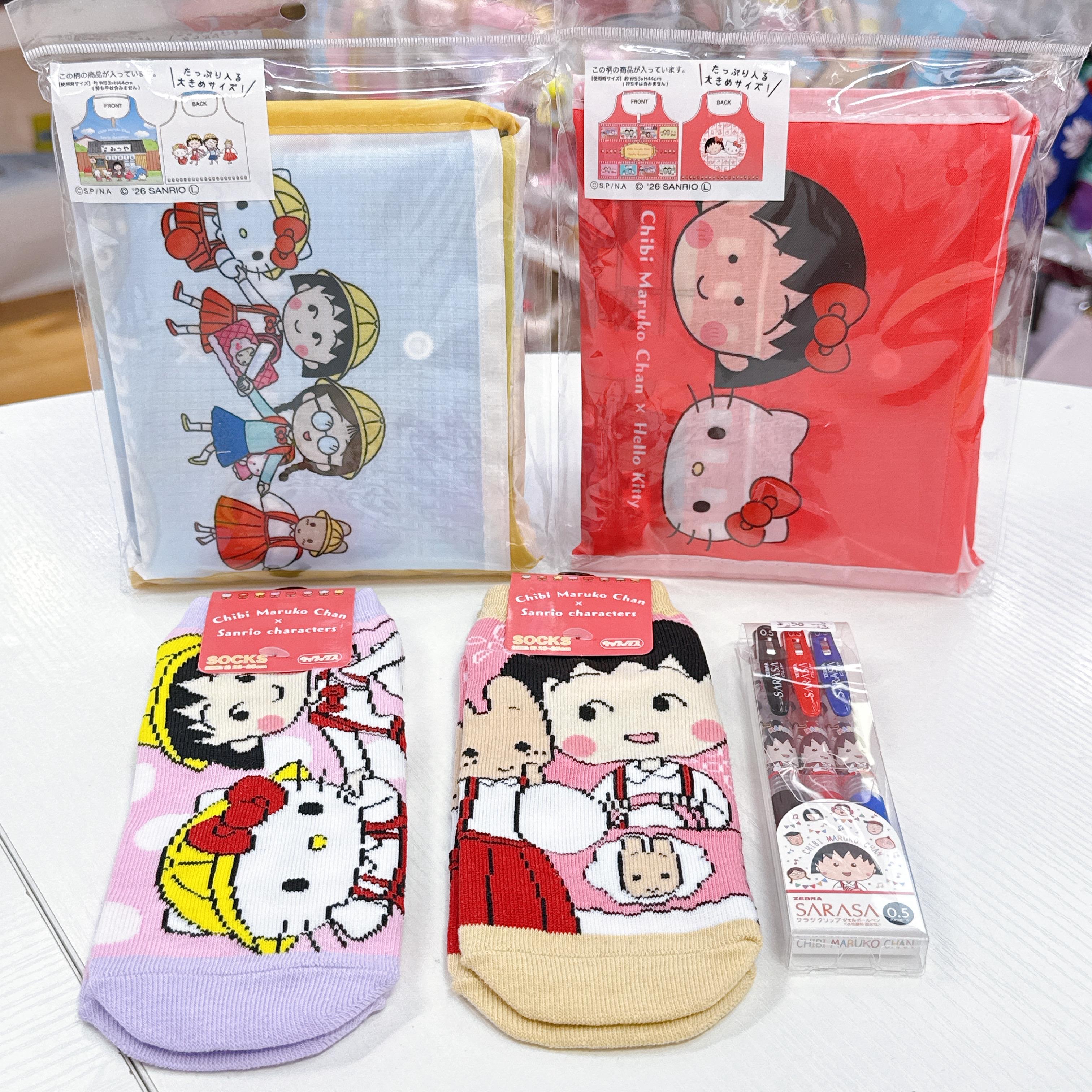 日本直送櫻桃小丸子 x Sanrio Hello Kitty Marron cream cherry chums hello cream系列商品