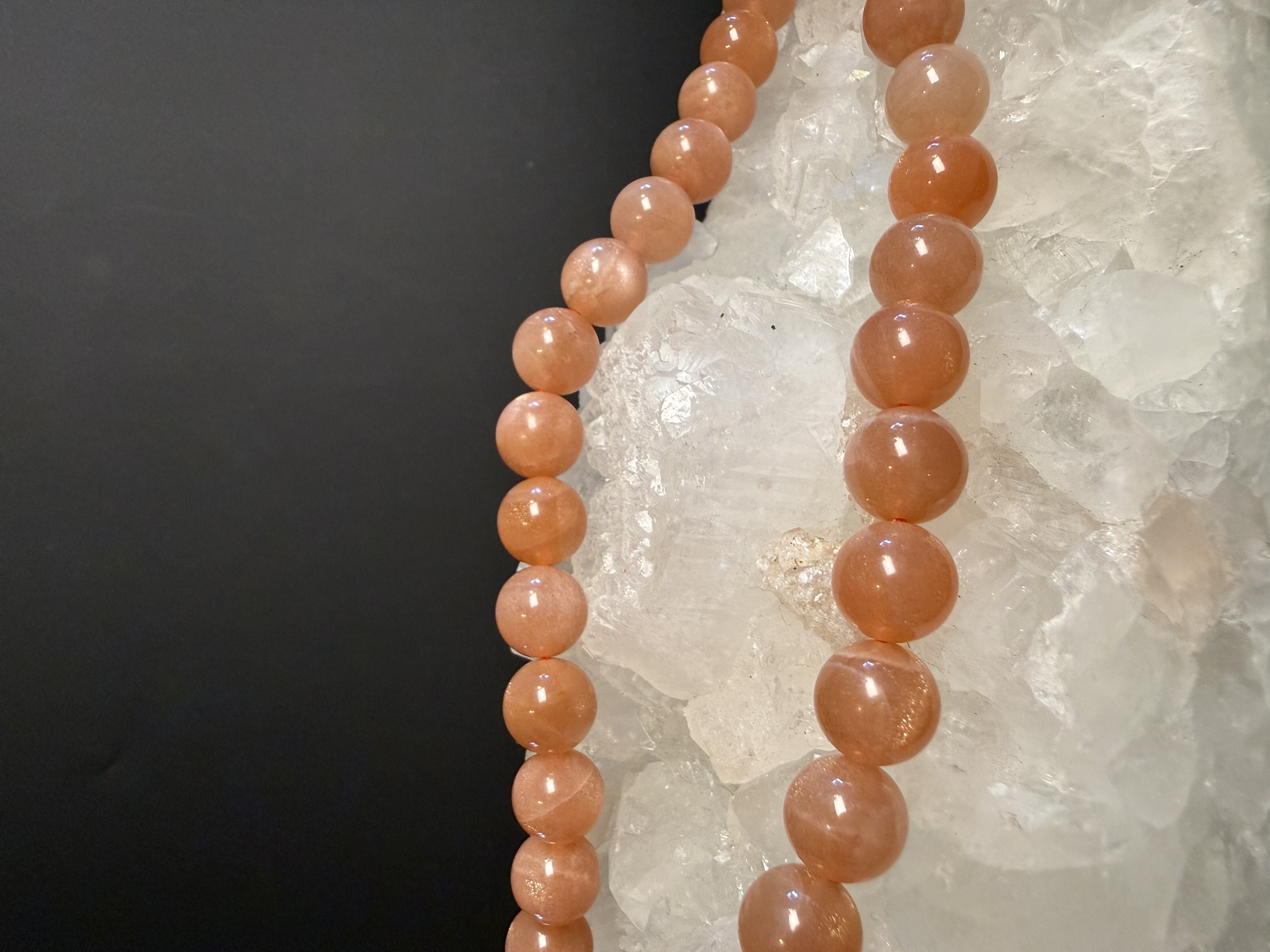 太陽石手串｜Sunstone Bracelet｜9–10mm