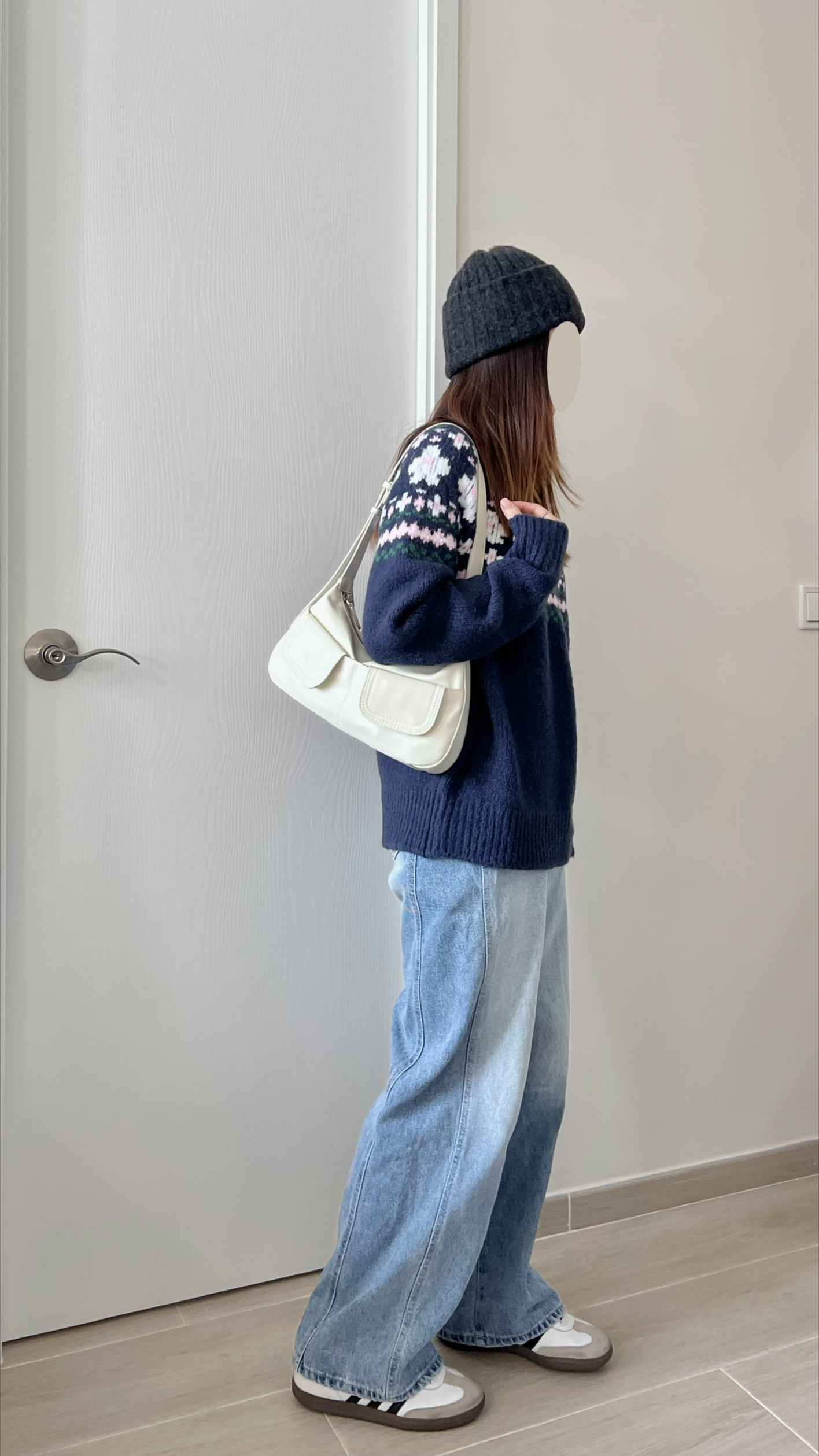 氛圍感圖騰冷衫 現貨