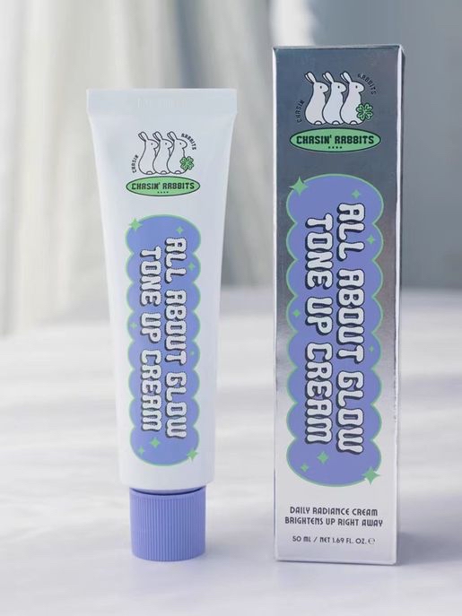 現貨 只有少量韓國斷貨王👑一秒變冷白皮 🐇| Chasin Rabbit 兔兔純素透亮素顏霜 Chasin Rabbit All About Tone Up Cream✨