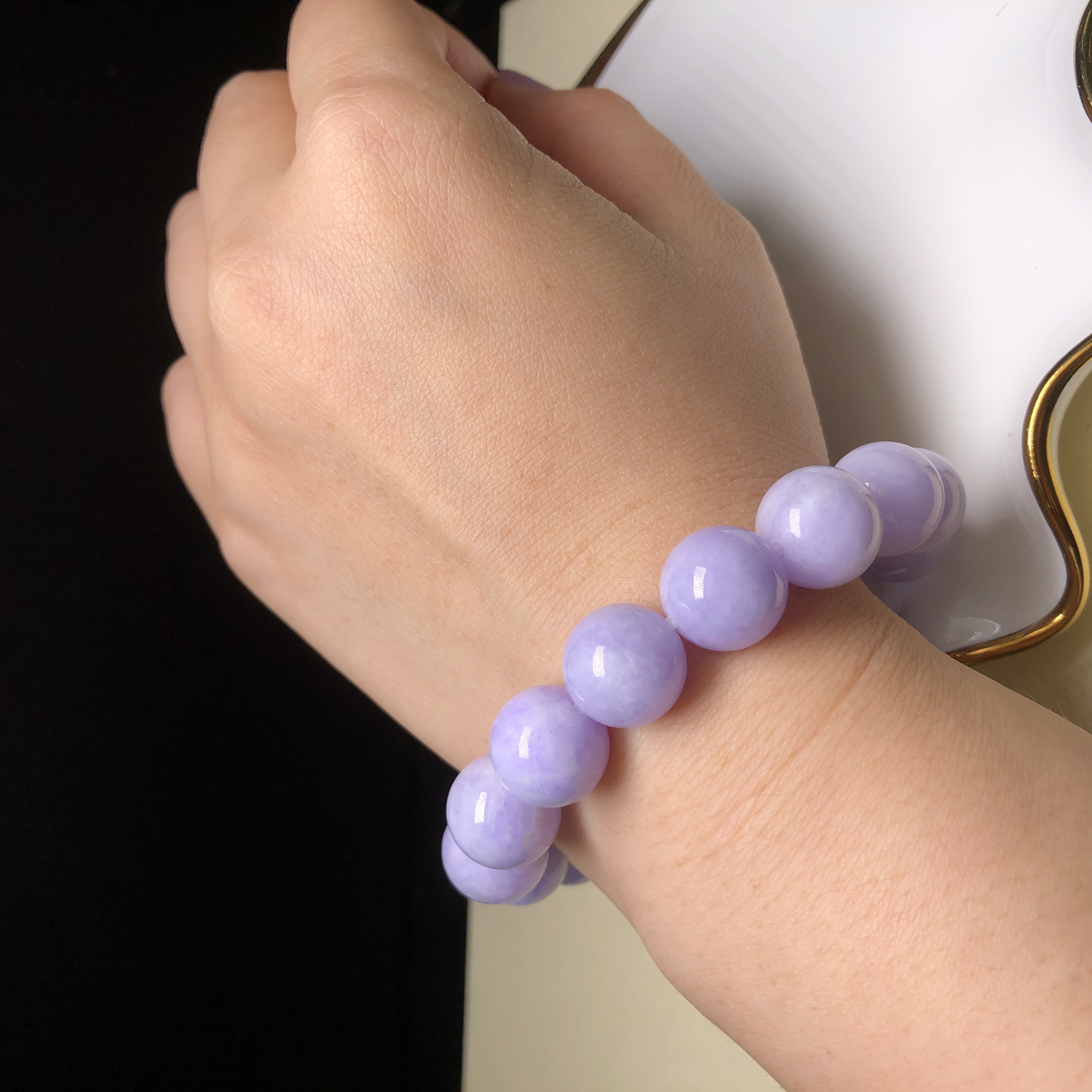 🎁紫羅蘭手串13mm  CA00597