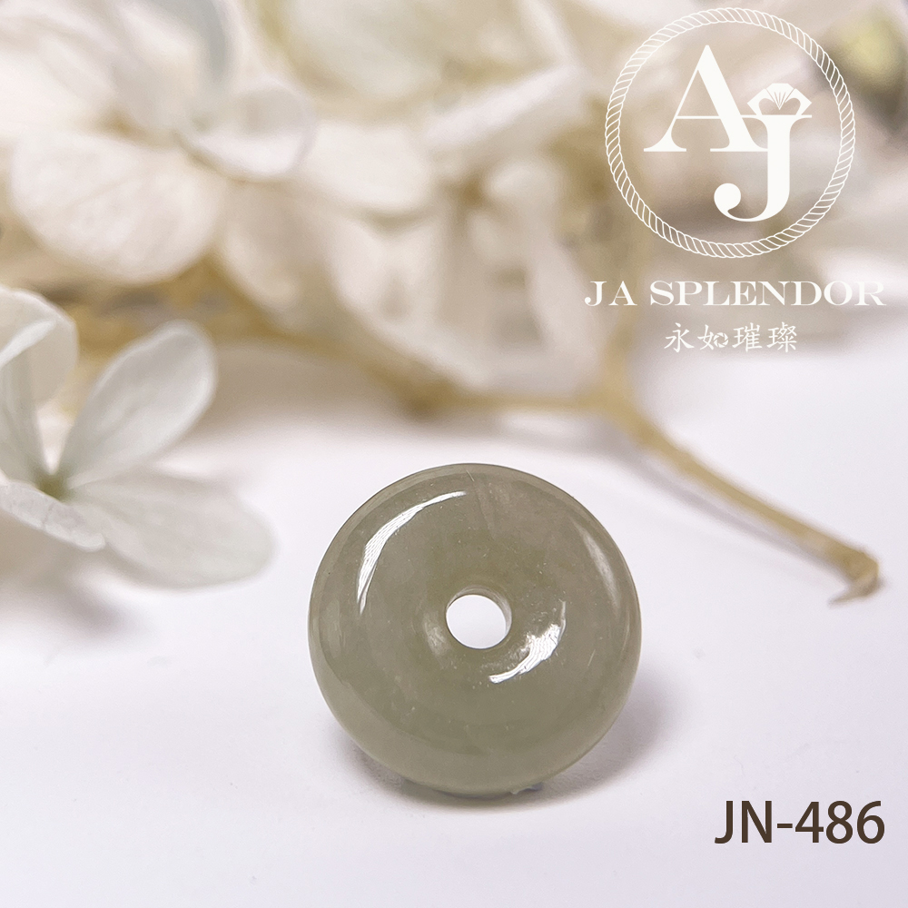 JN-486/487/499 天然翡翠A玉 冰潤大地黃小平安扣