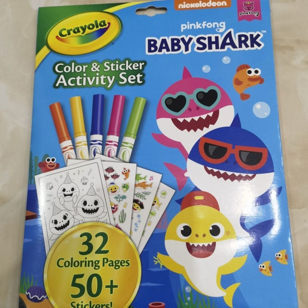 Crayola 水筆套裝 baby shark or Disney princess