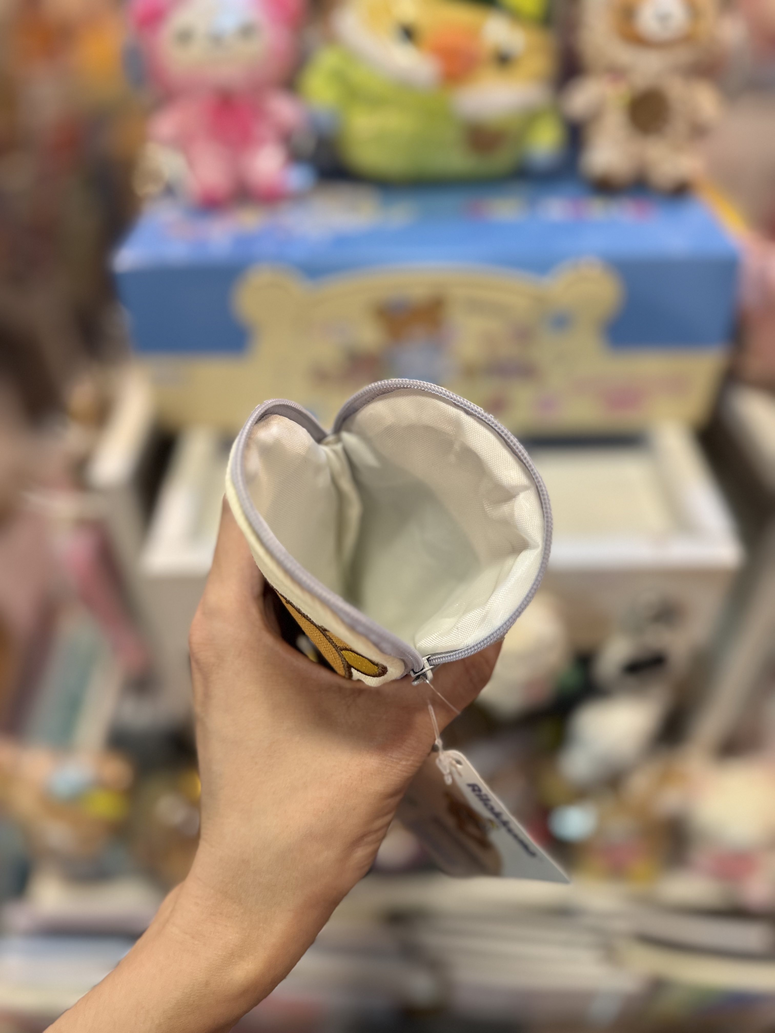 《現貨》全新Rilakkuma黑超造型小物袋