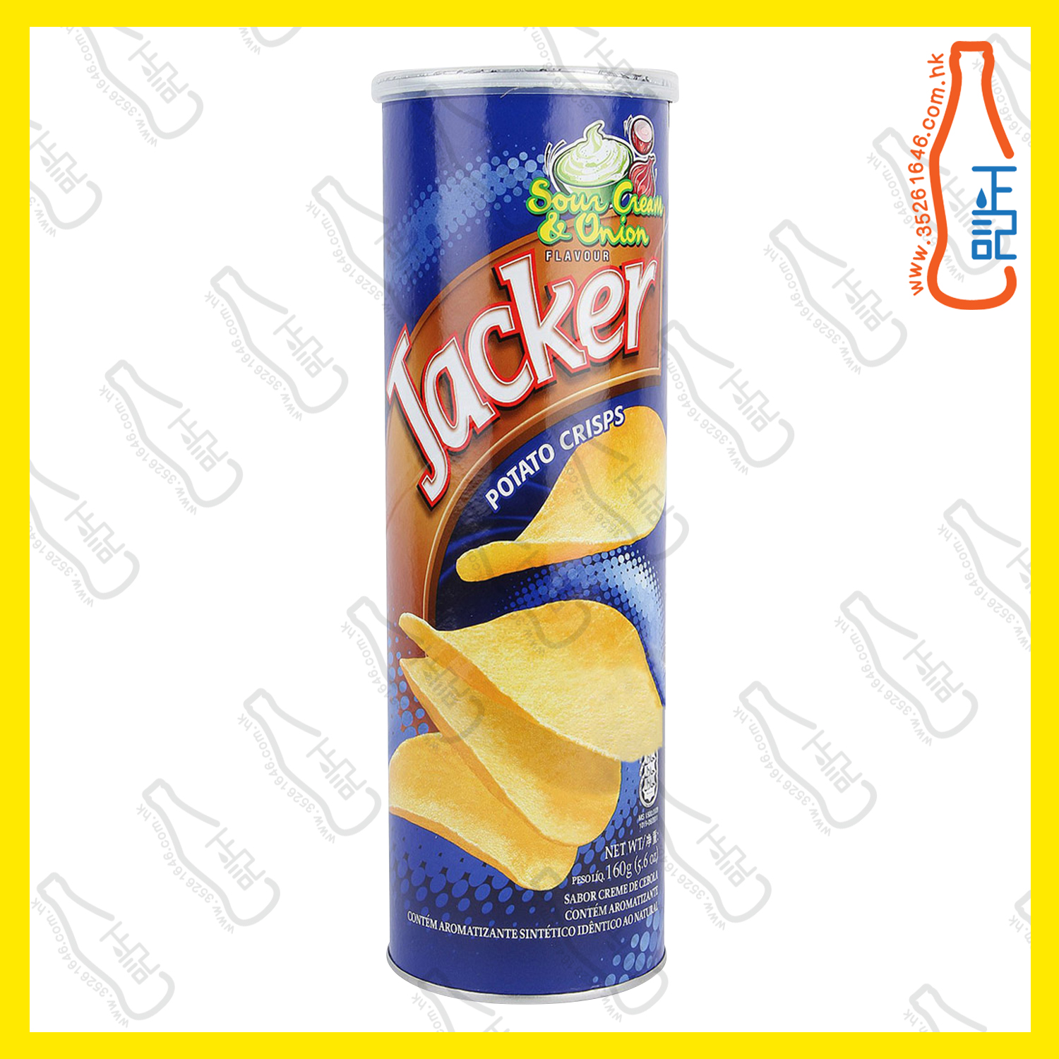 ==Jacker杰克牌桶裝薯片 150g