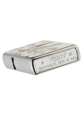 Zippo -日版 日本傳統風格-竹林蜻蜓 浮世繪蜻蜓繞竹 ZBT-5-82a / ZA-5-82a  防風打火機 | ZIPPO 指定授權經銷商 |美國製造 | 收藏