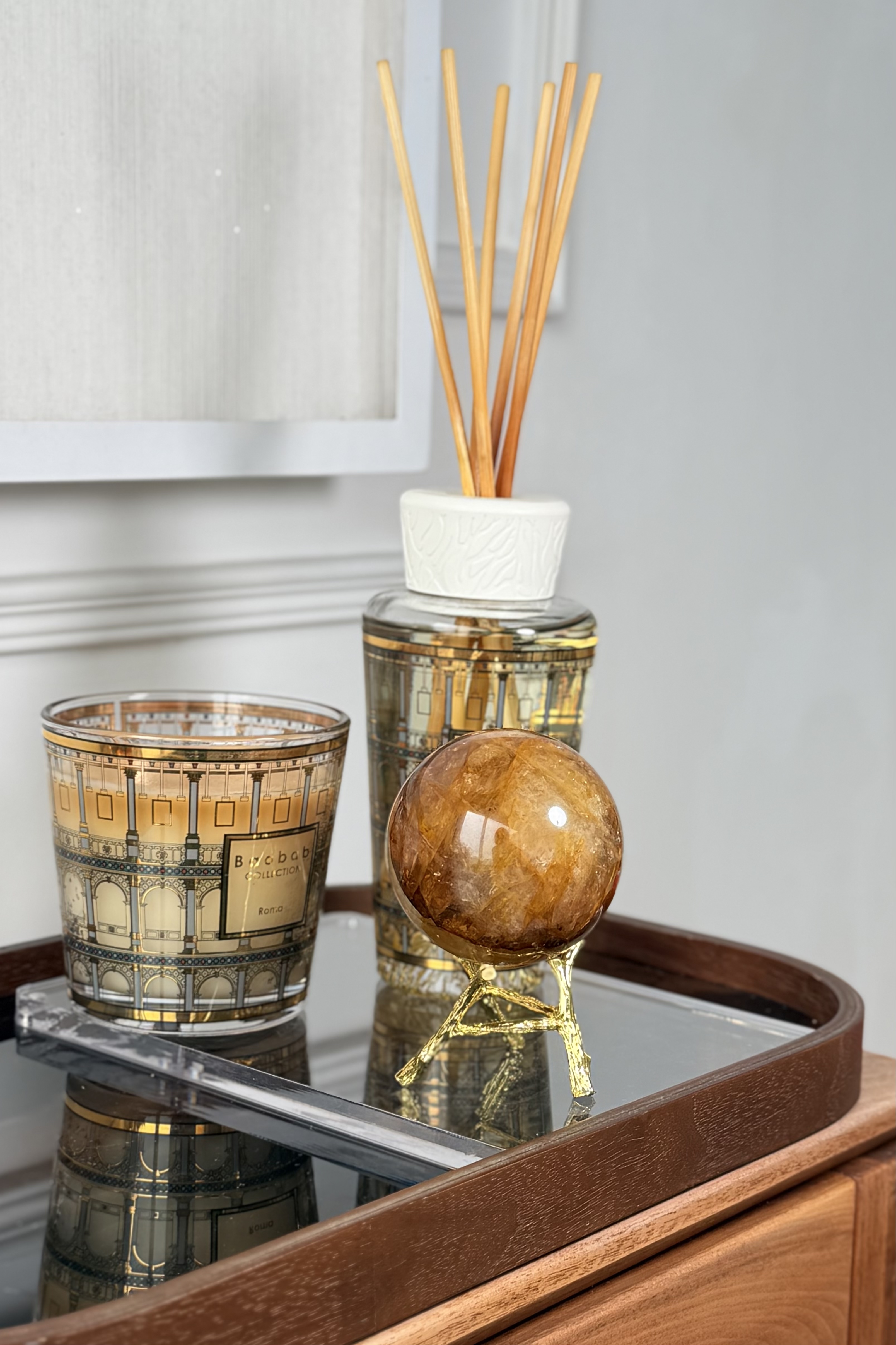  ༒6.5cm Golden Healer Quartz༒GH.1226C10GMN2-RA27*6JM