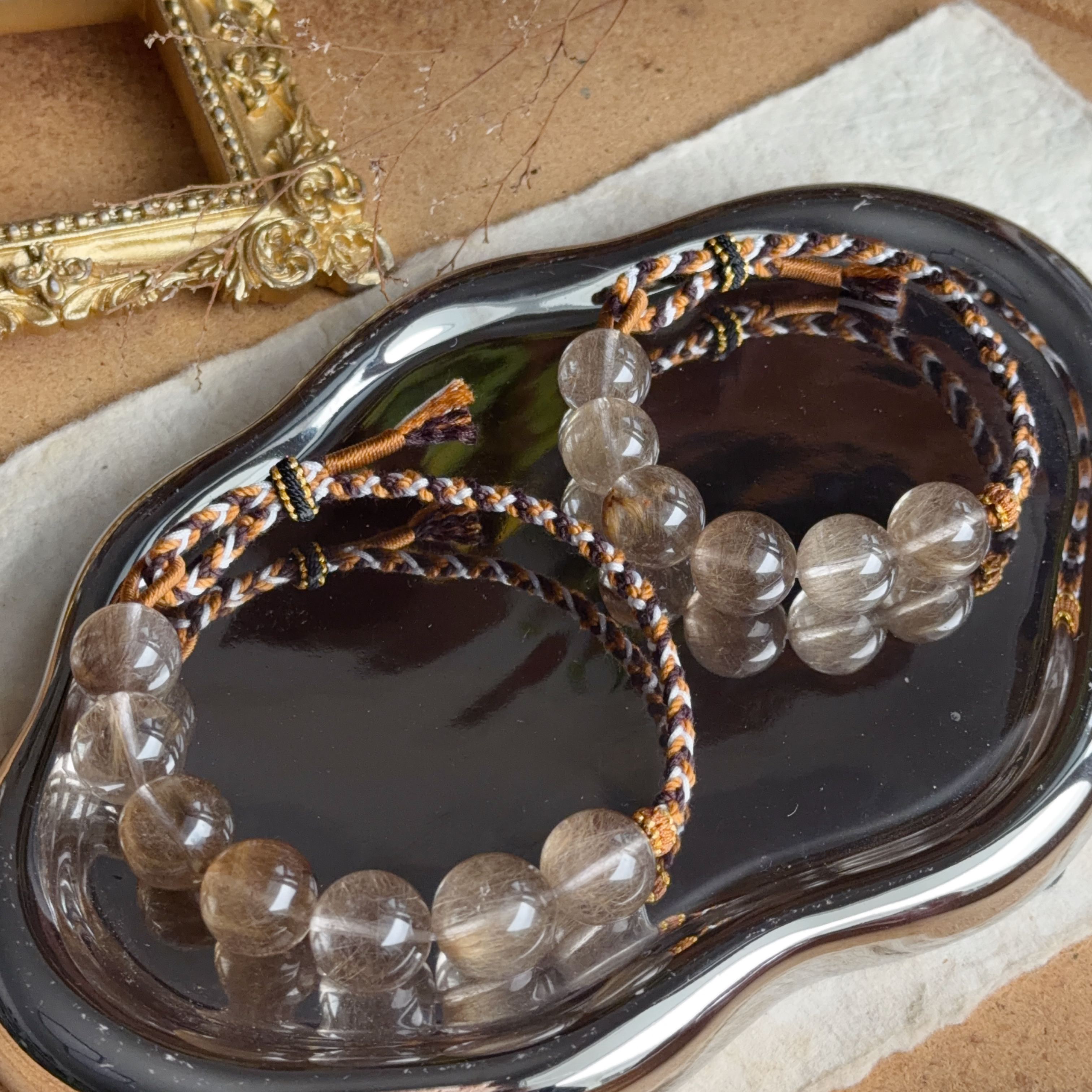 魔鬼銀髮襯手繩