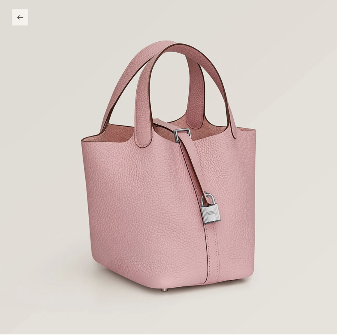 ㊙️ Hermès 全新🆕 Picotin 18 Sakura Pink 櫻花粉紅色 TC皮 Silver buckle up銀扣