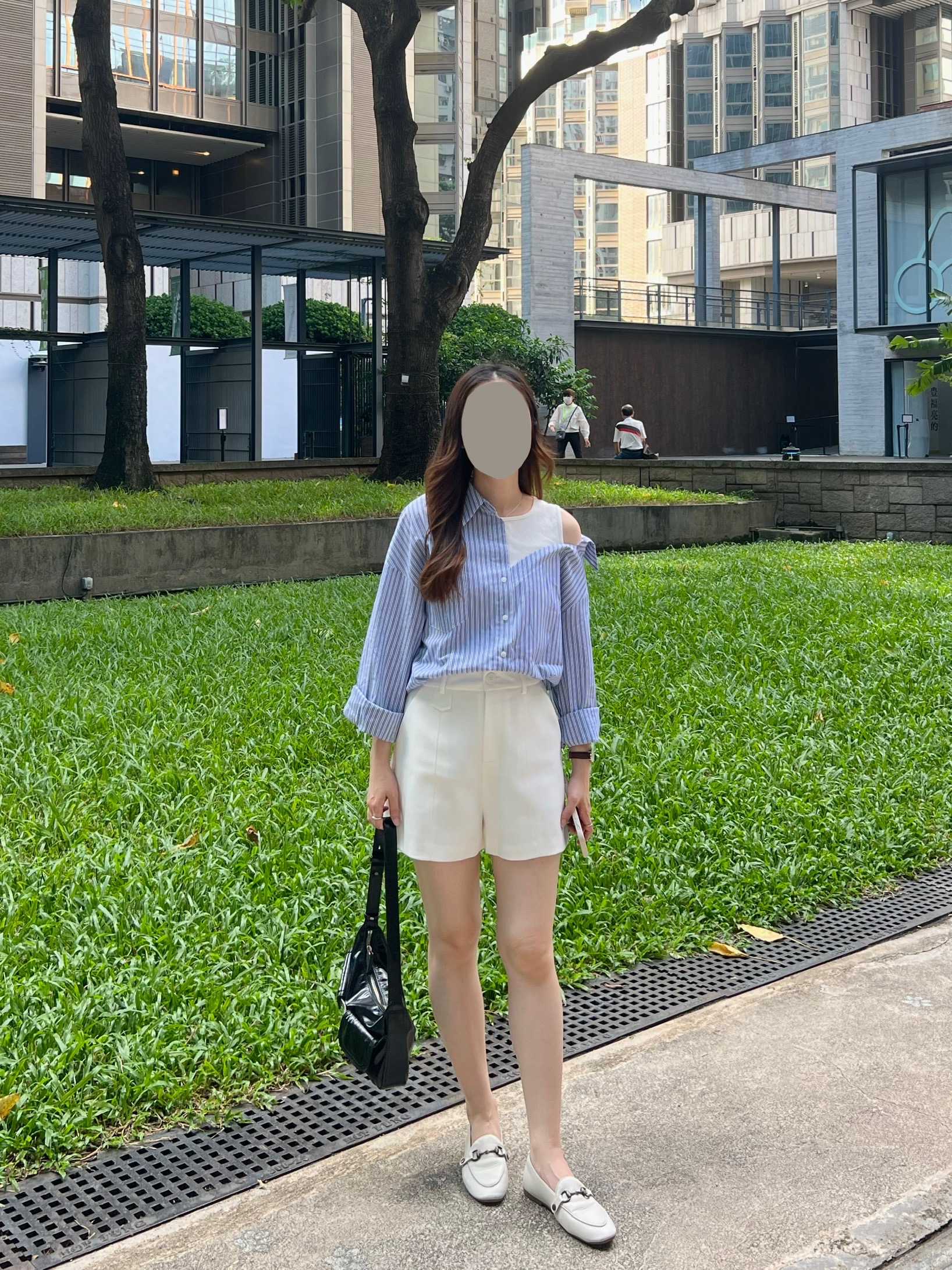 自留推薦假兩件恤衫 現貨