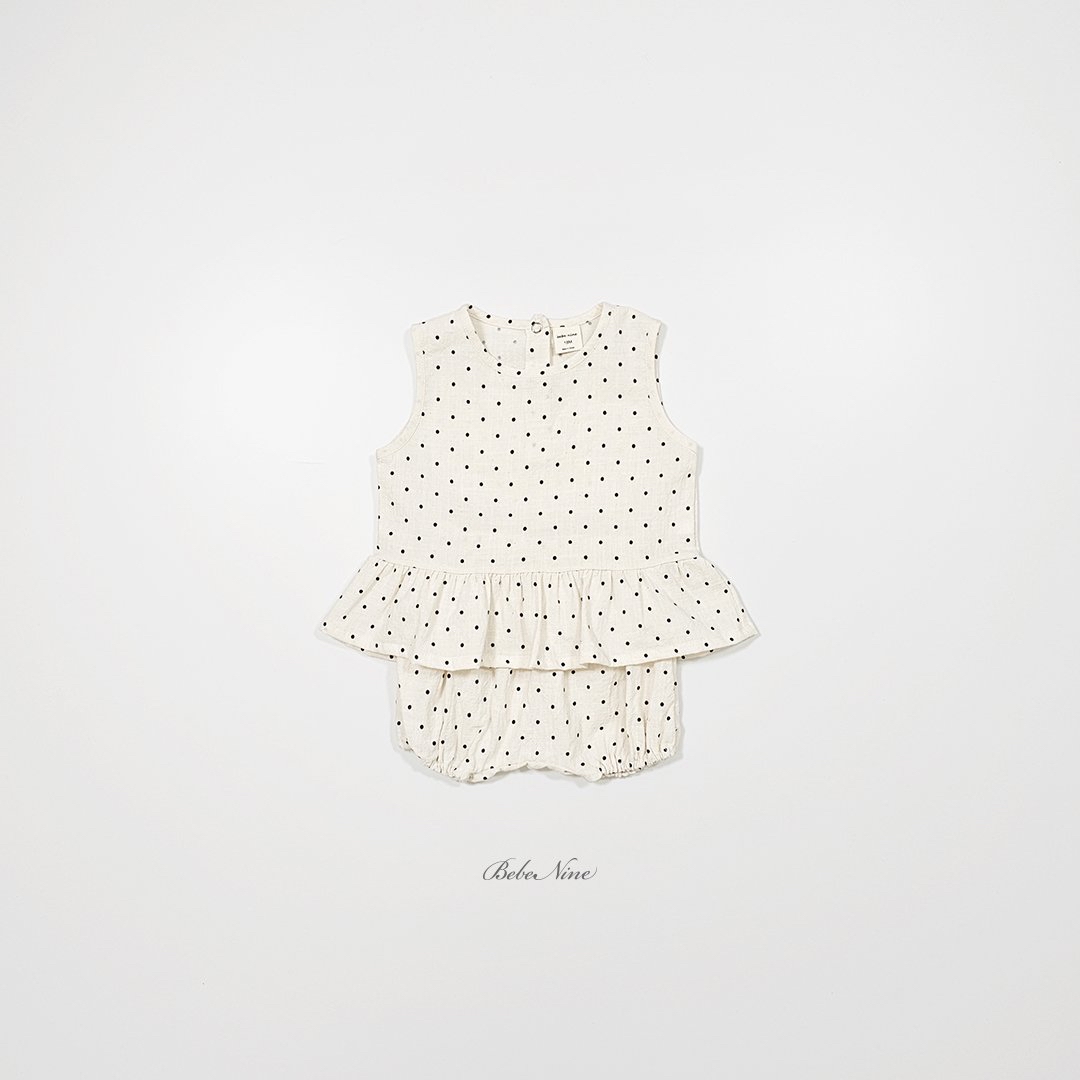 Dots Frill Set