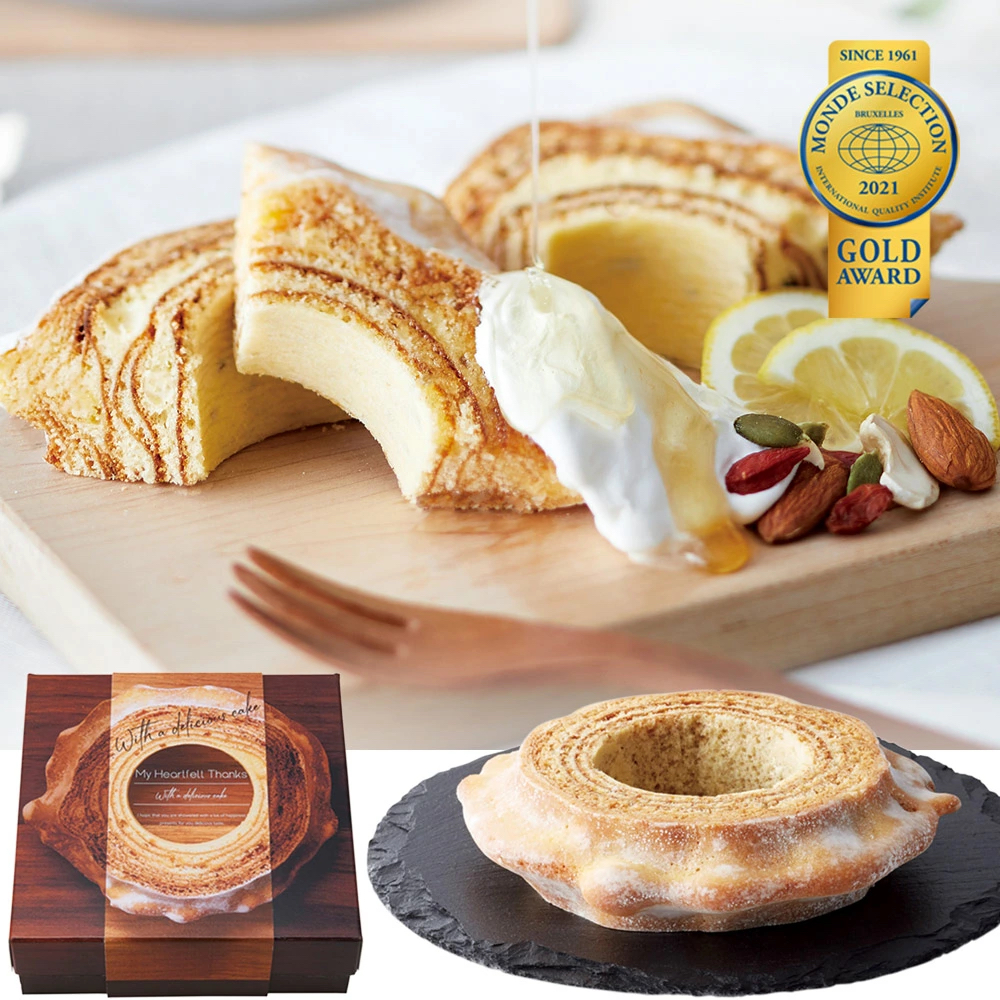 日本直送預訂Cote a Cote 金賞年輪蛋糕皇冠樹年輪蛋糕 