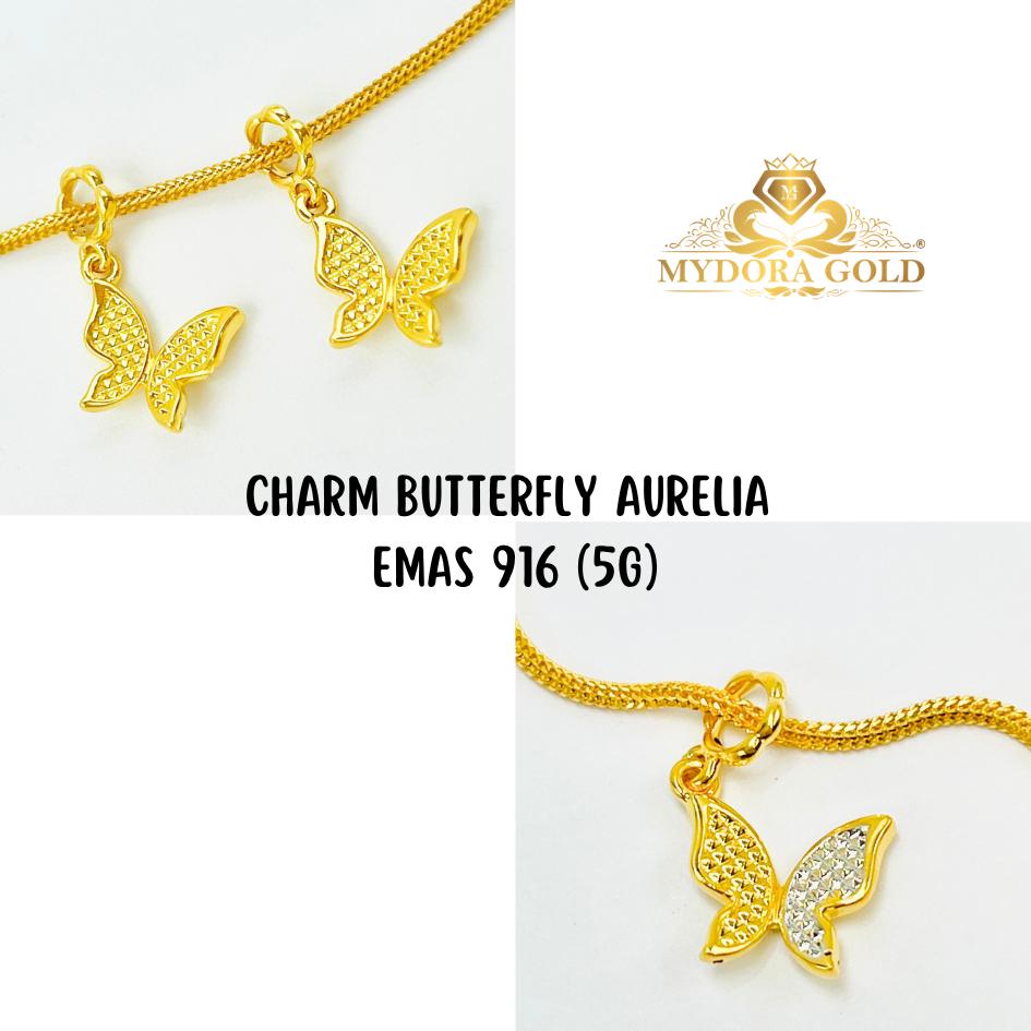 MYDORA Charm Butterfly Aurelia (5G) l EMAS 916/22K