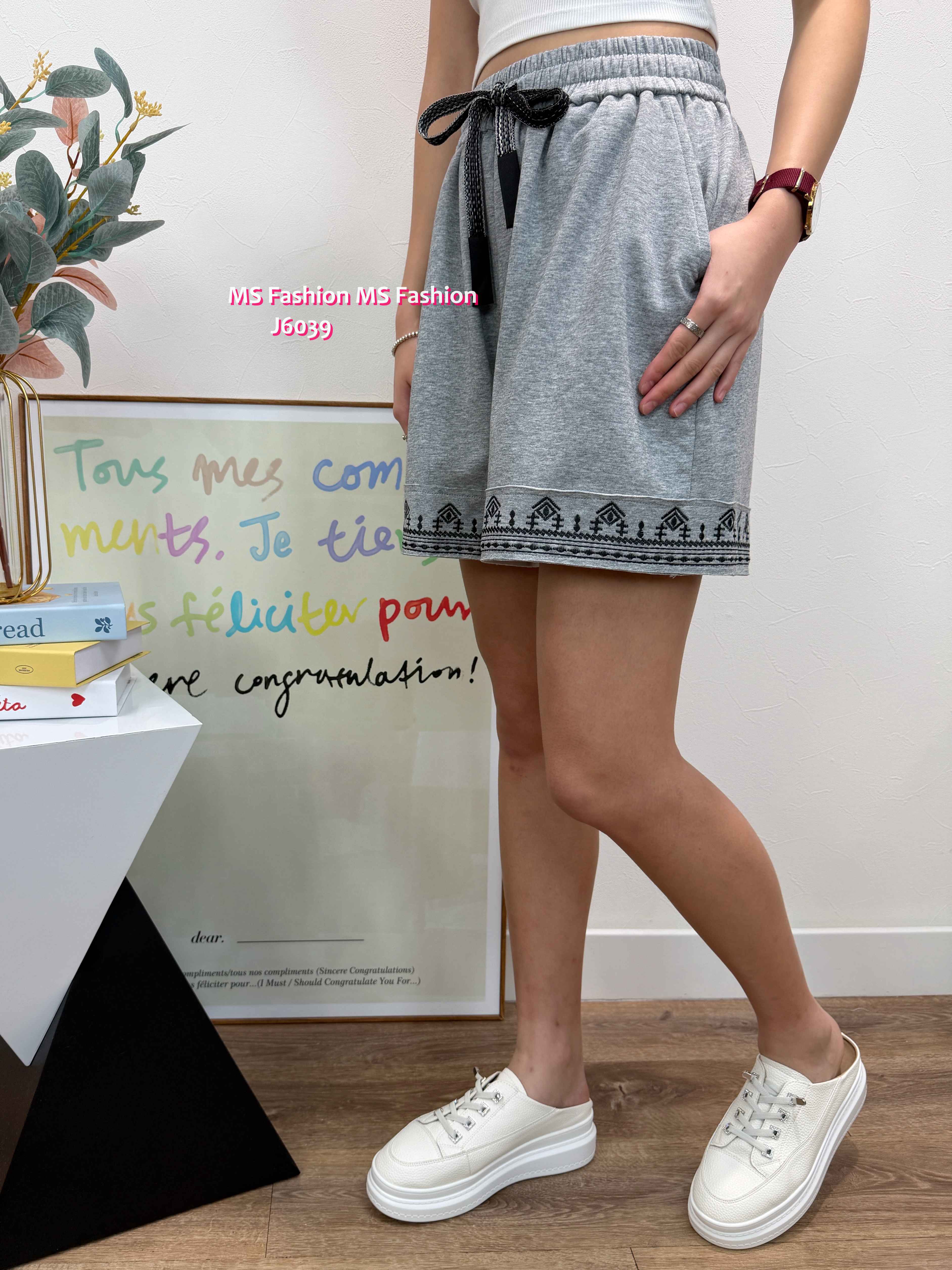 J6039 韓國🇰🇷薄牛仔拼布半裙