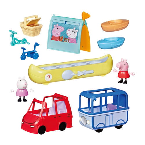 Peppa Pig 粉紅豬小妹 歡樂交通工具玩具套裝