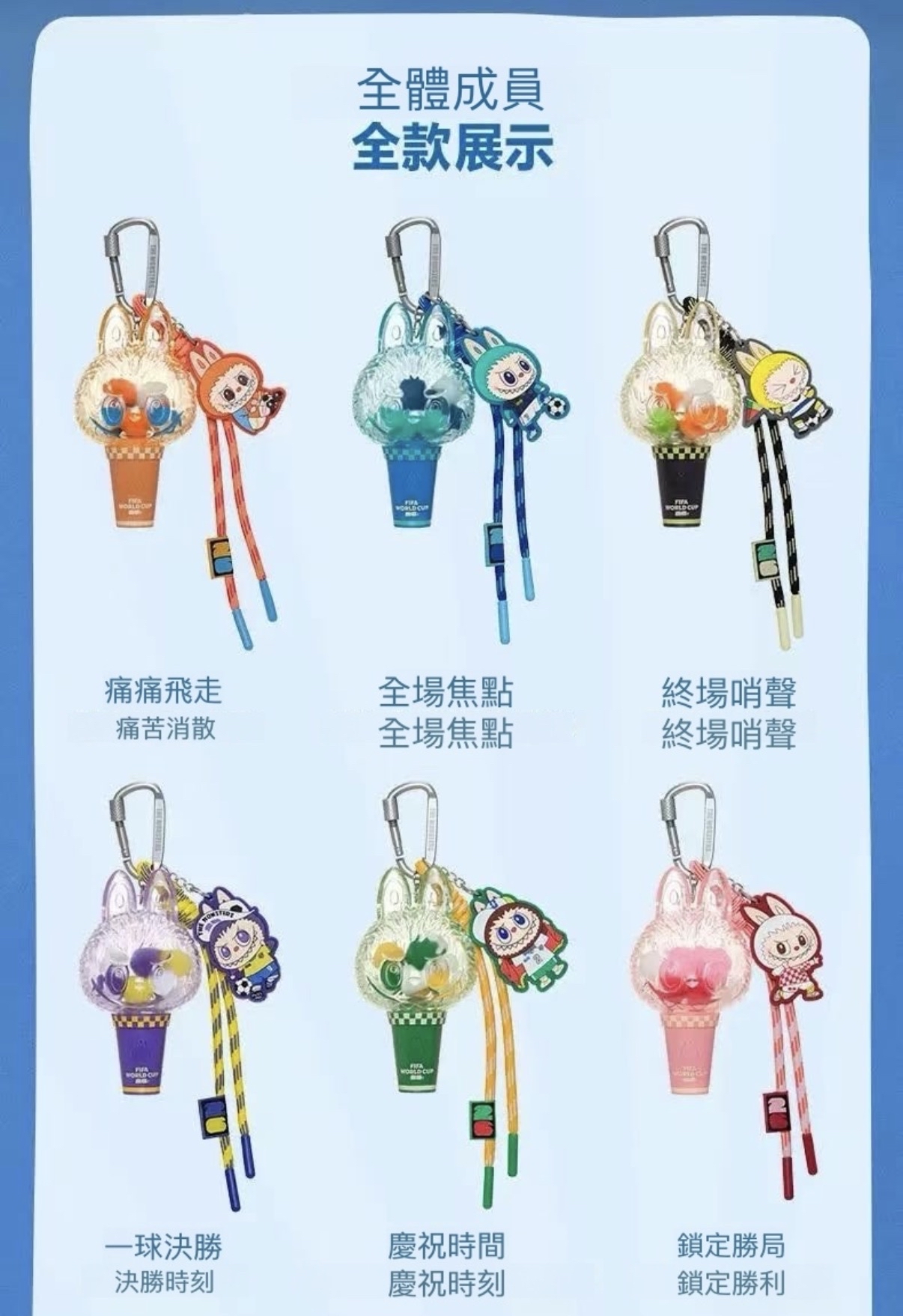 Labubu FIFA 系列拍卡發光八達通