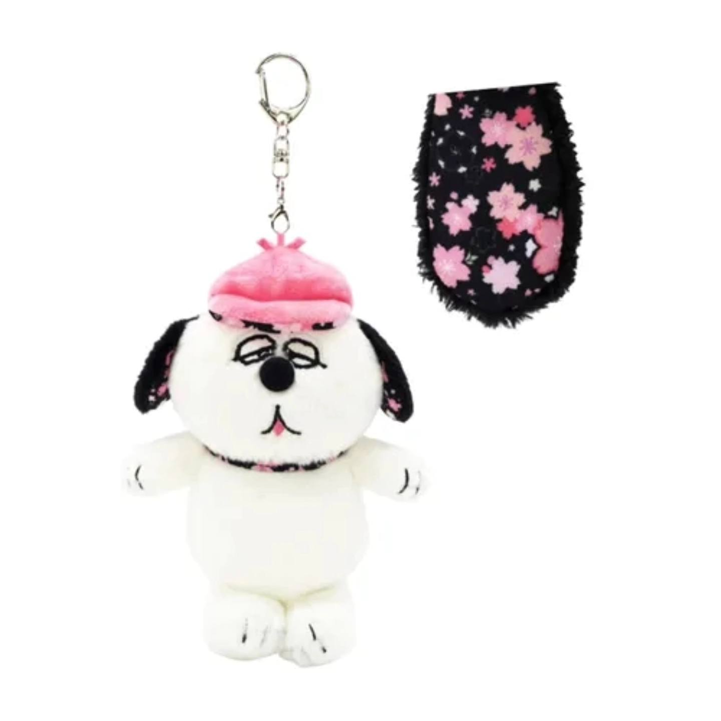 日本直送！Snoopy & Olaf 櫻花主題吊飾