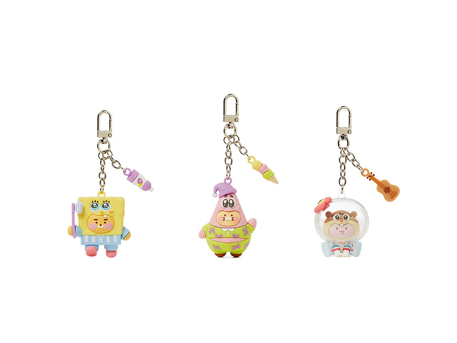 海綿寶寶 X Kakao Friends 鎖匙扣