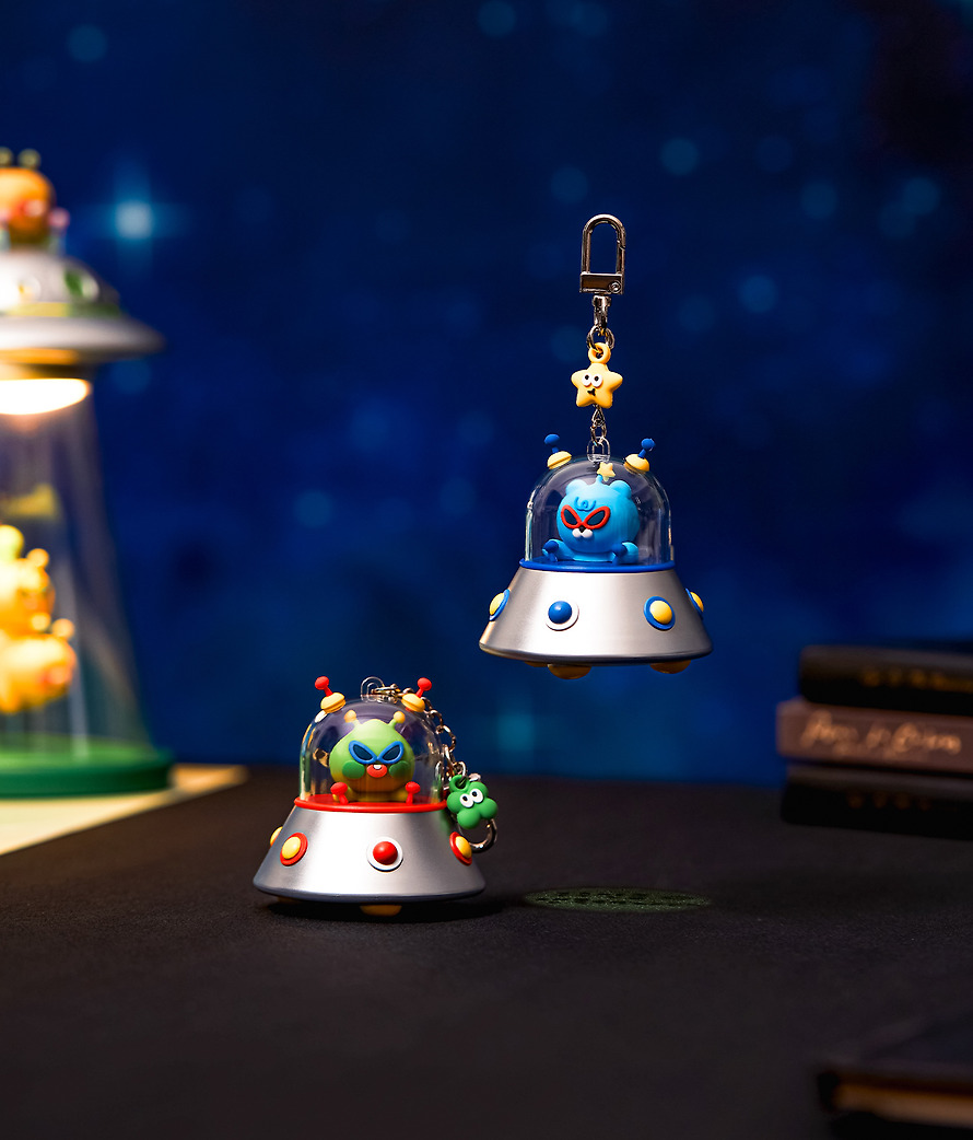 Lucky Beam 外星人 LED 鎖匙扣