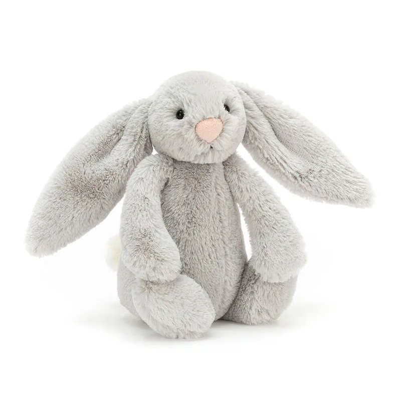 【英國】Jellycat Bashful Silver Bunny Small Size 18cm