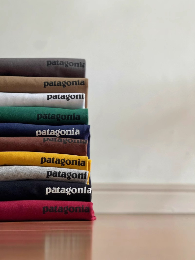 預訂 Pata gonia 經典款男女情侶環保Organic 短袖Tee