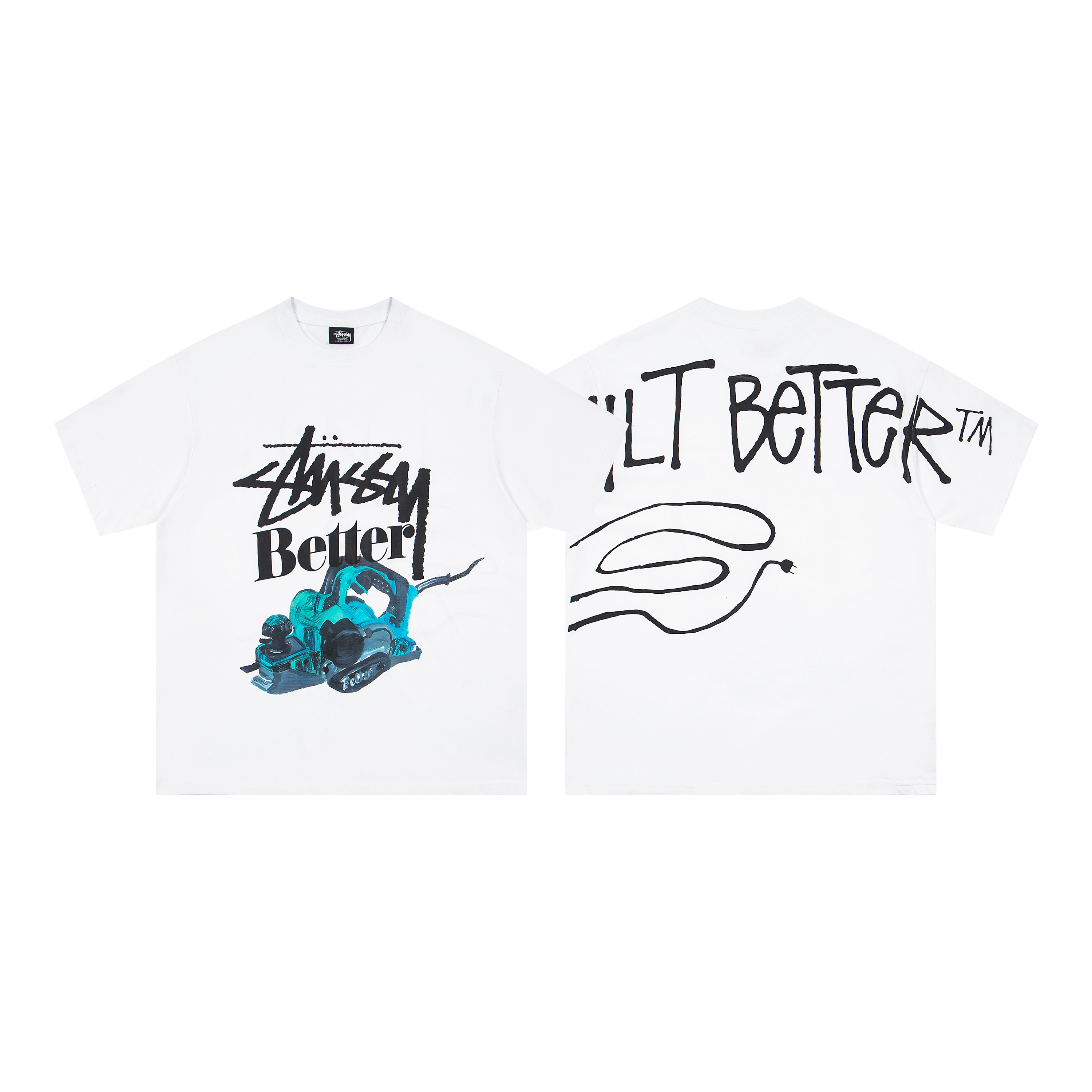 Stussy & Better Gift Shop Built Better Tee