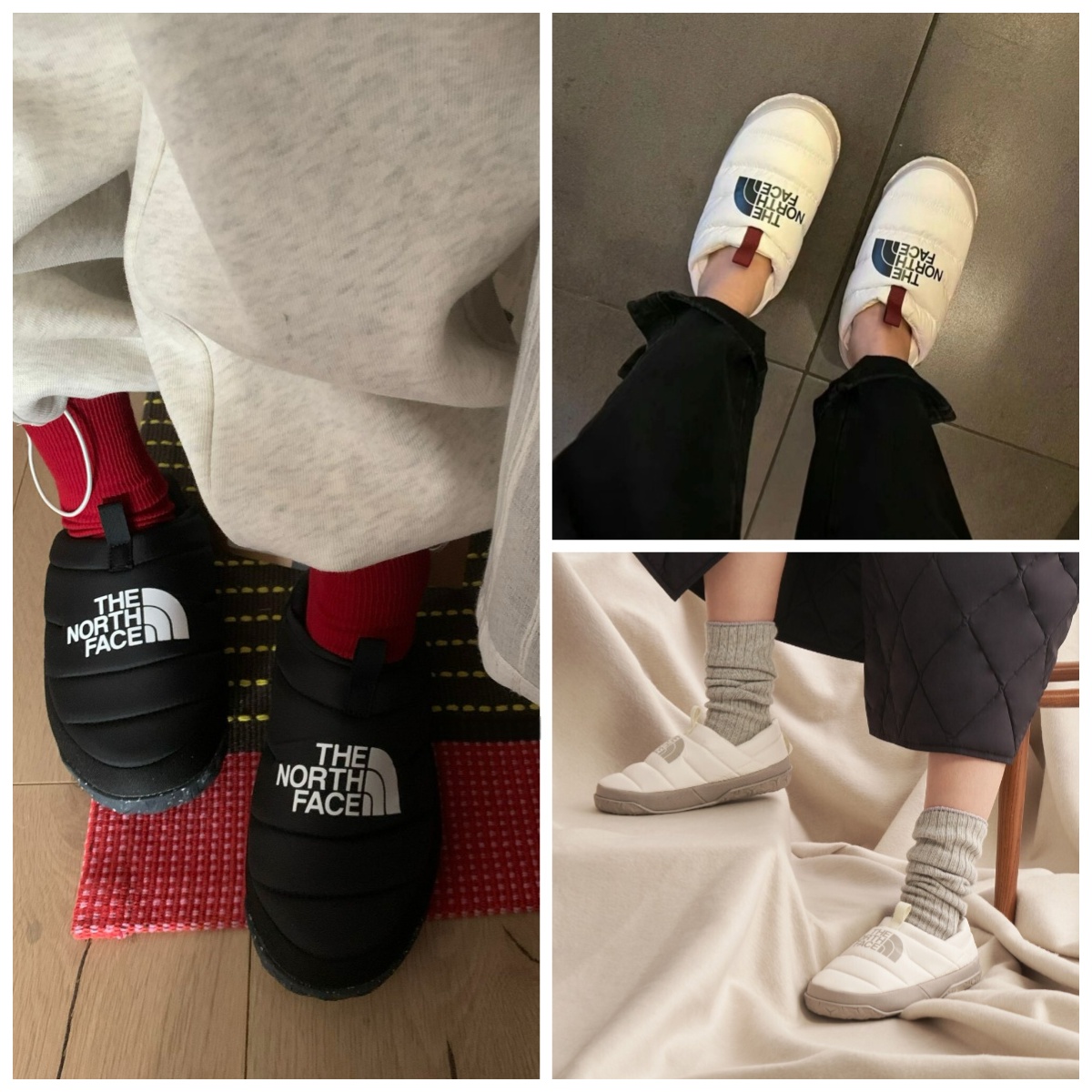 The North Face 一腳蹬棉鞋