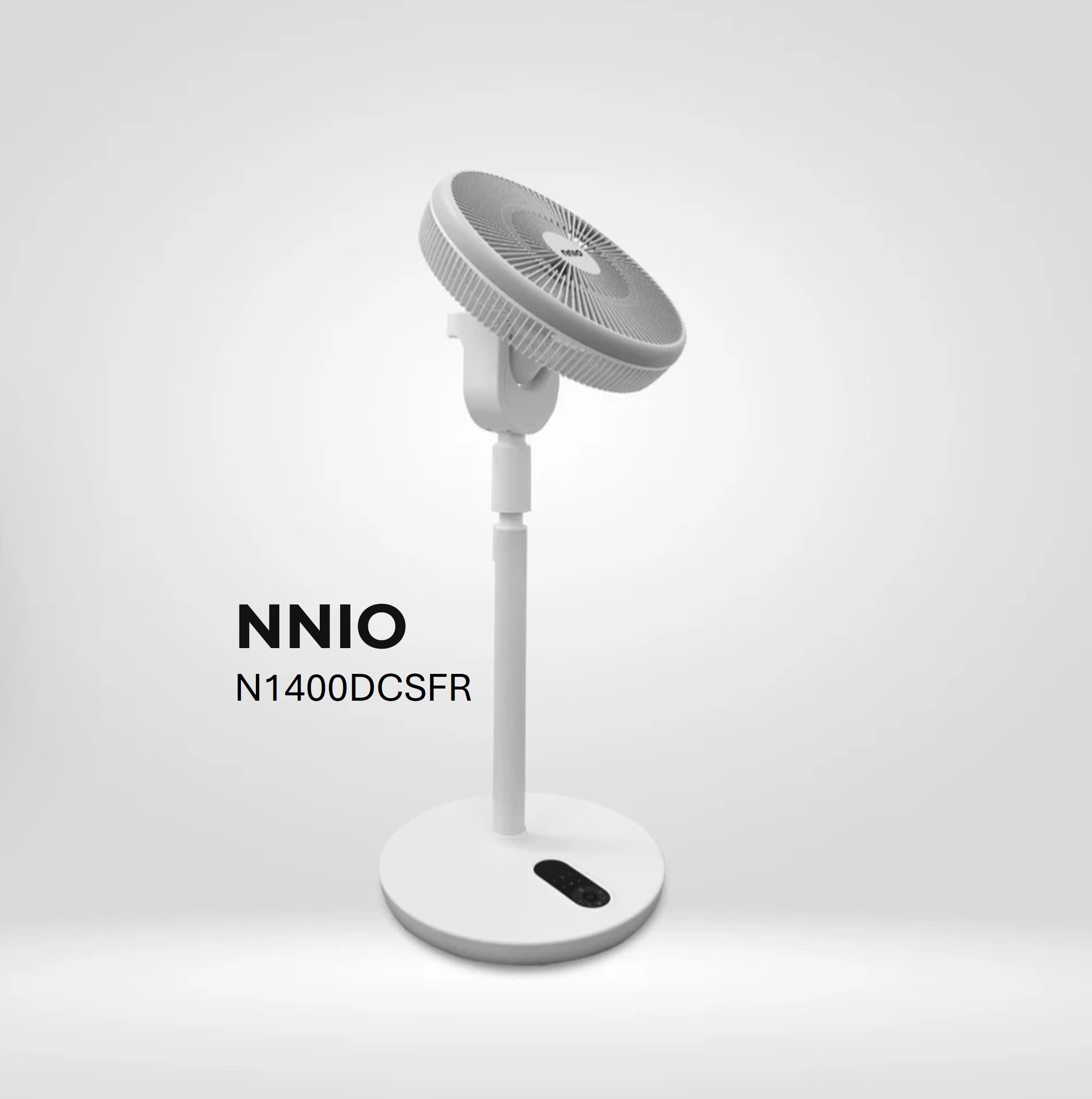 14'' BLDC Motor 3D Osc Air Circulator with Remote Control, Height Adjustable (N1400DCSFR)