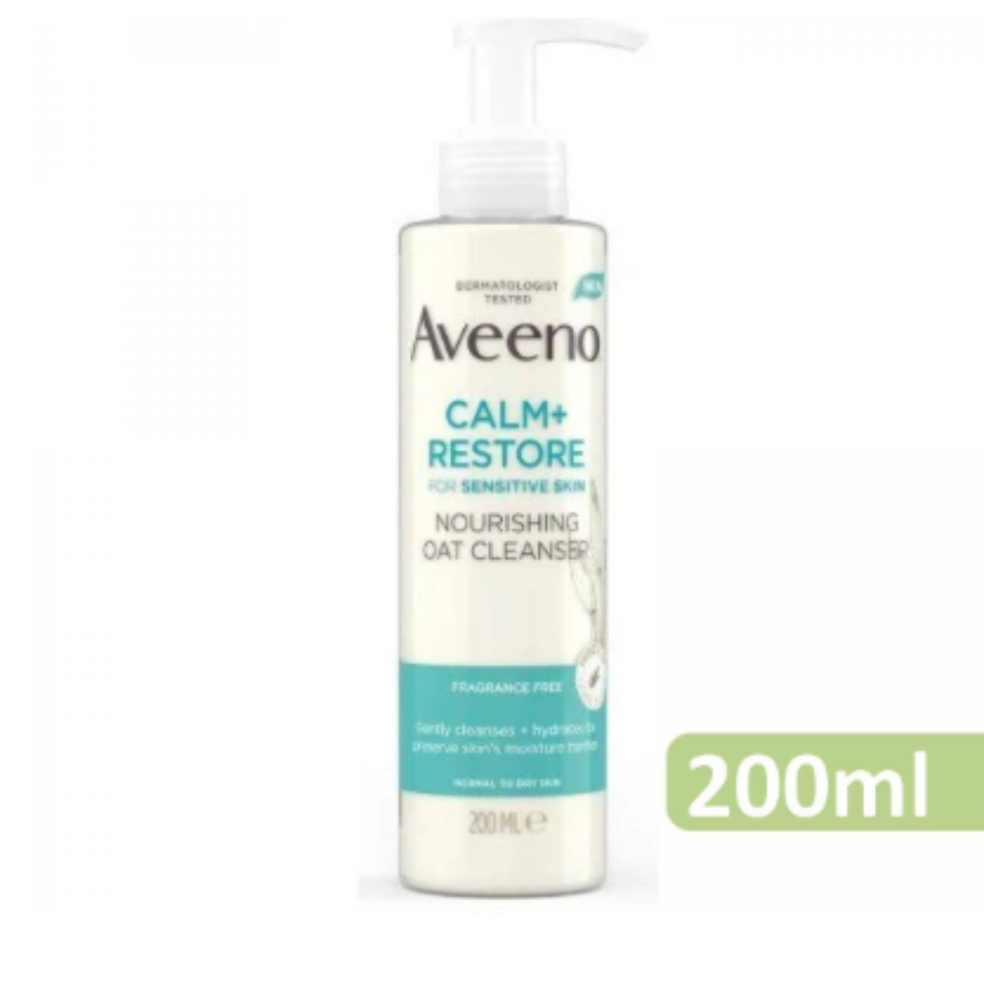 Aveeno - 燕麥滋潤舒敏潔面乳 200ml (新舊包裝隨機發貨) [平行進口]