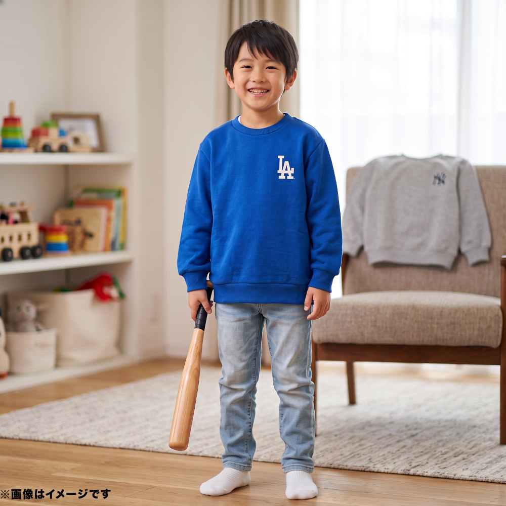 🆕【⭐訂購⭐】🇯🇵日本直送 🌀#MLB 背面印花束袖衛衣 [2款選] 🌀 [PLJA-0218] [261123]