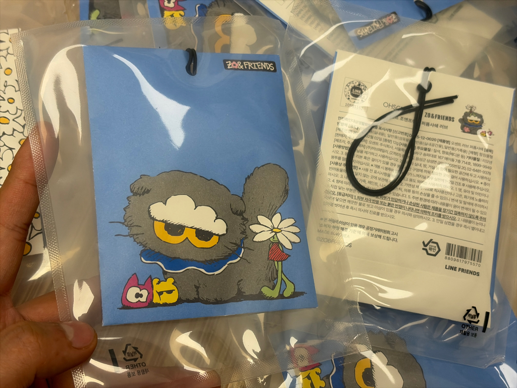 OHScent × Zo&Friends 聯乘香氛系列｜掛香包／迷你香氛噴霧（2款可選）