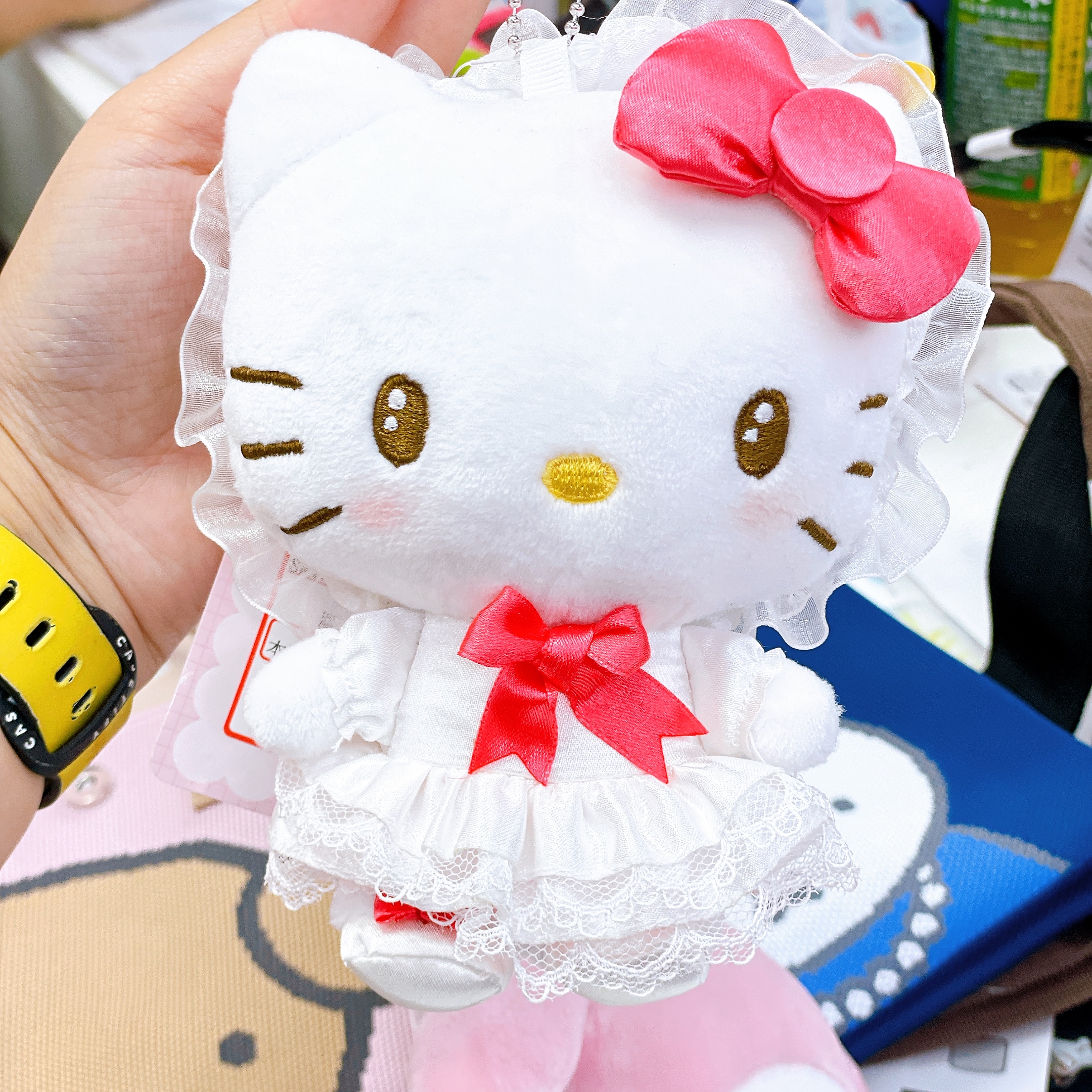 日本直送日本版Hello Kitty Melody Lolita系列公仔掛飾