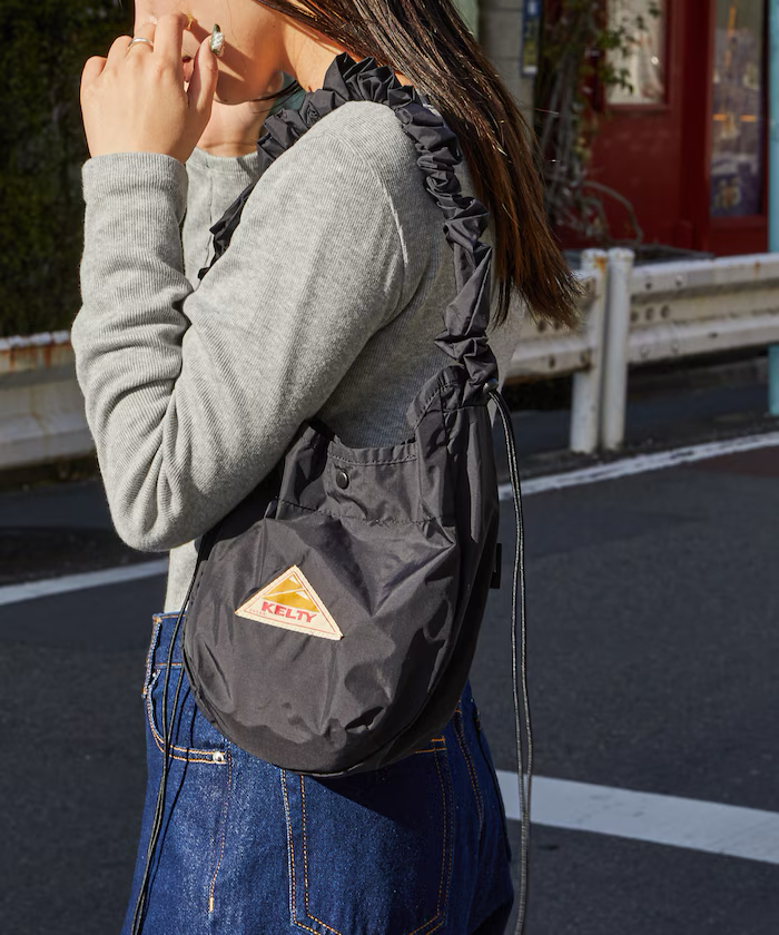 日本預訂📍日本限定KELTY別注皺皺帶兩用袋 不包郵